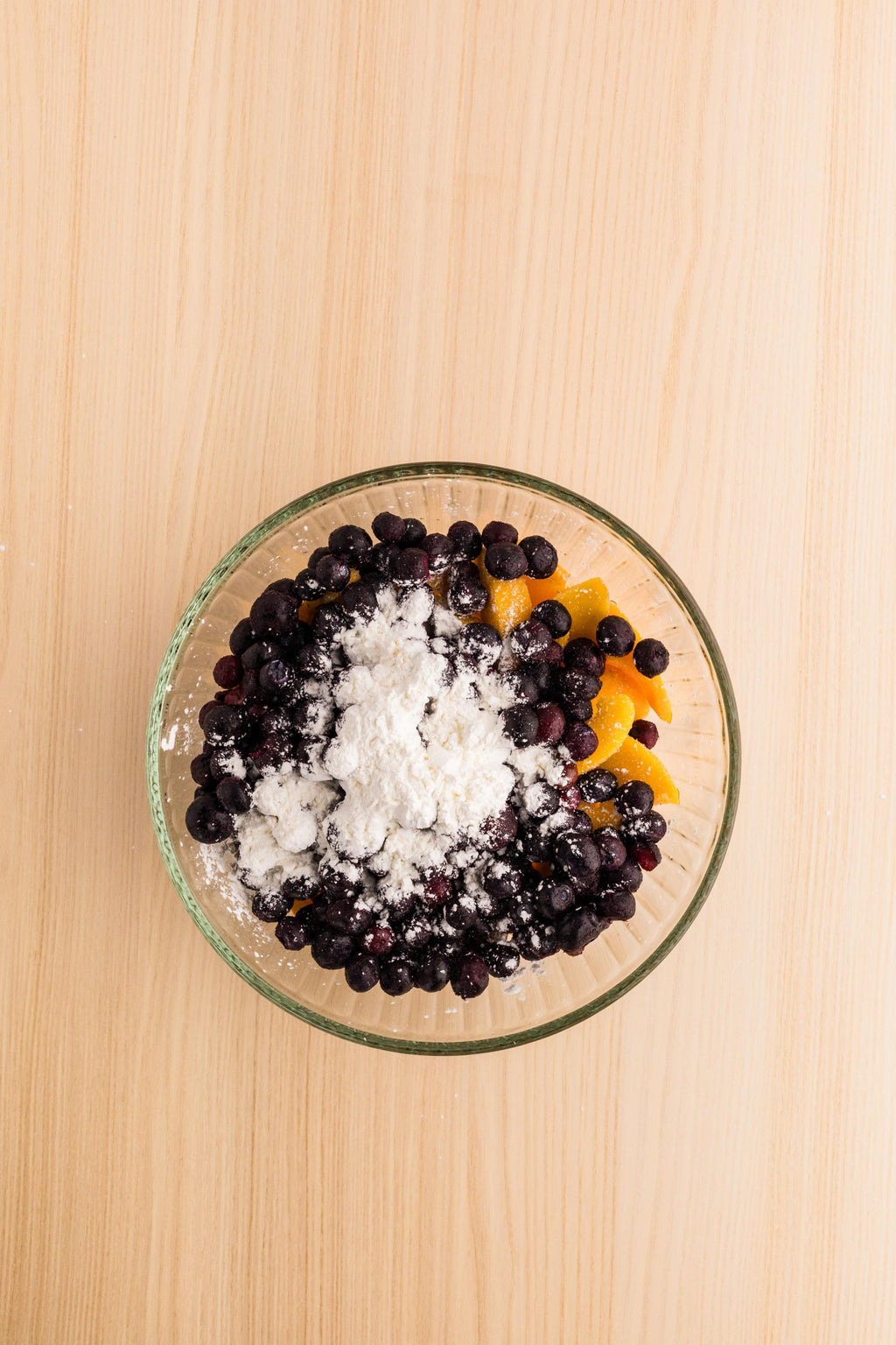 Peach Blueberry Crisp