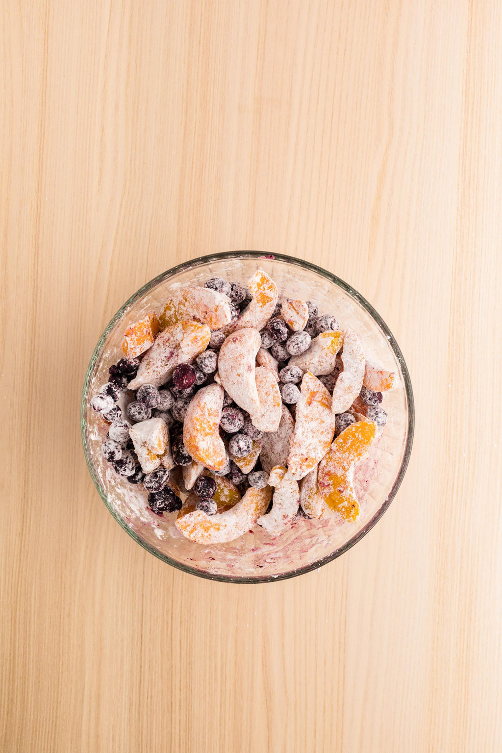 Peach Blueberry Crisp