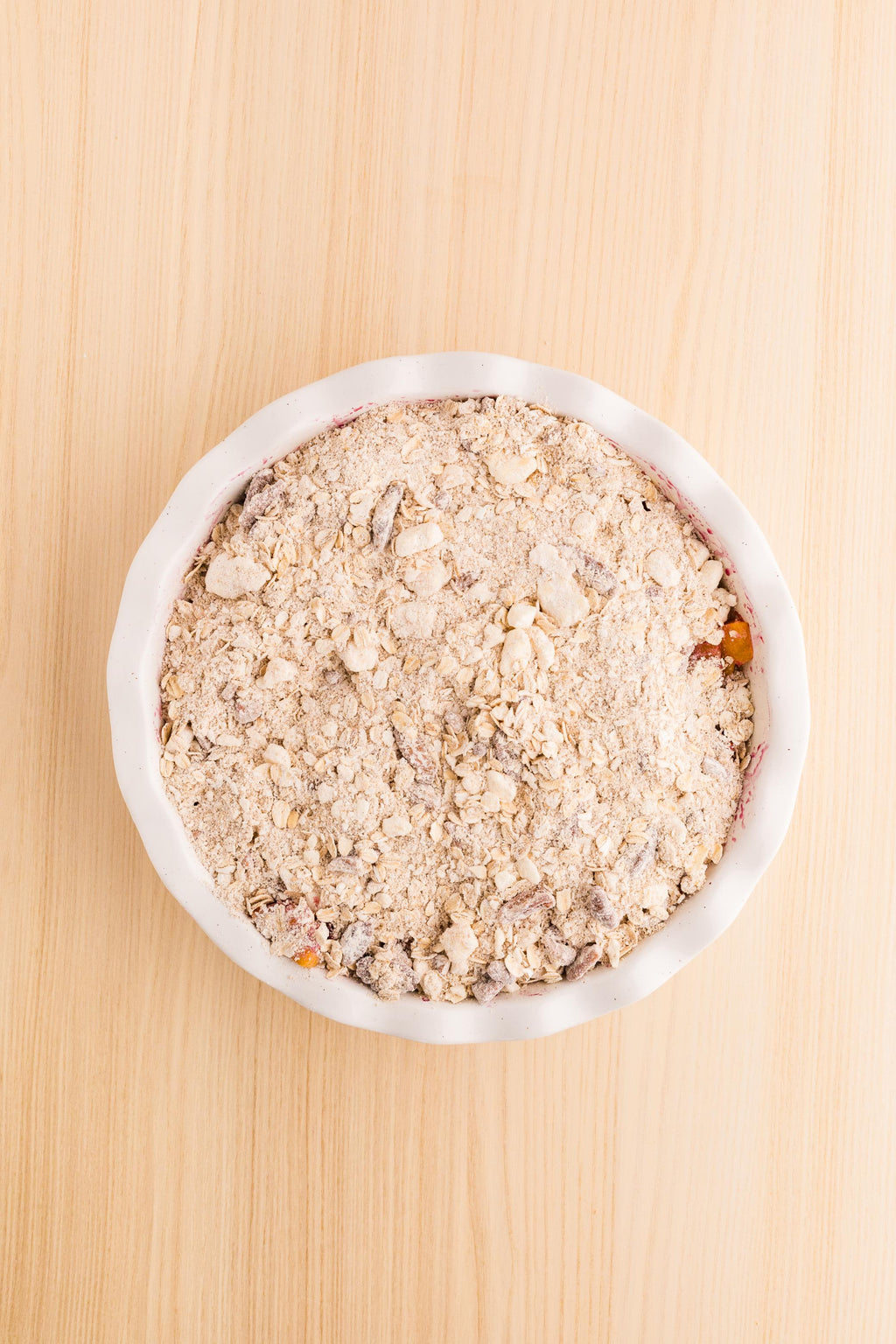 Peach Blueberry Crisp