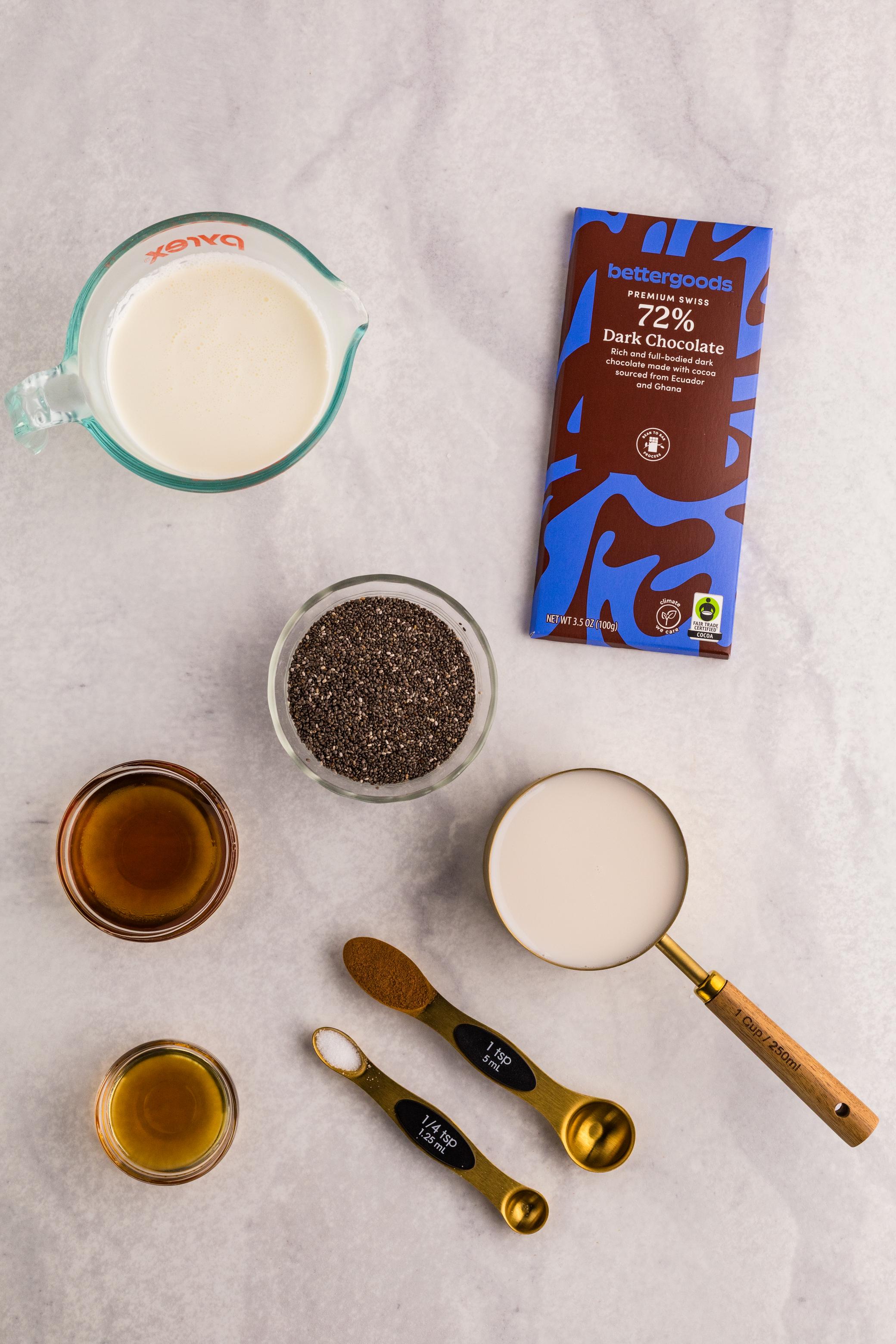 Chocolate Chia Pudding + Optional Reel