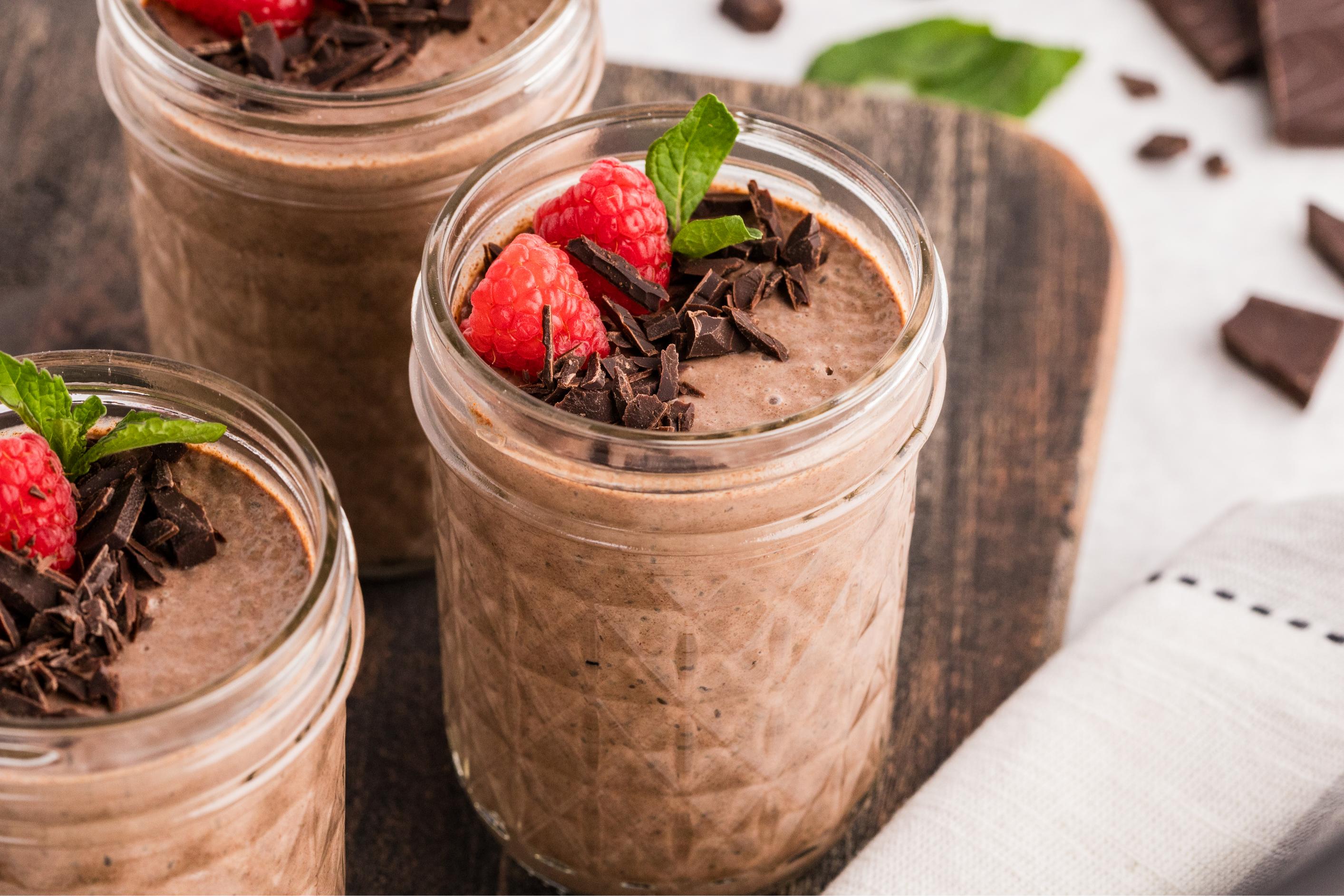 Chocolate Chia Pudding + Optional Reel