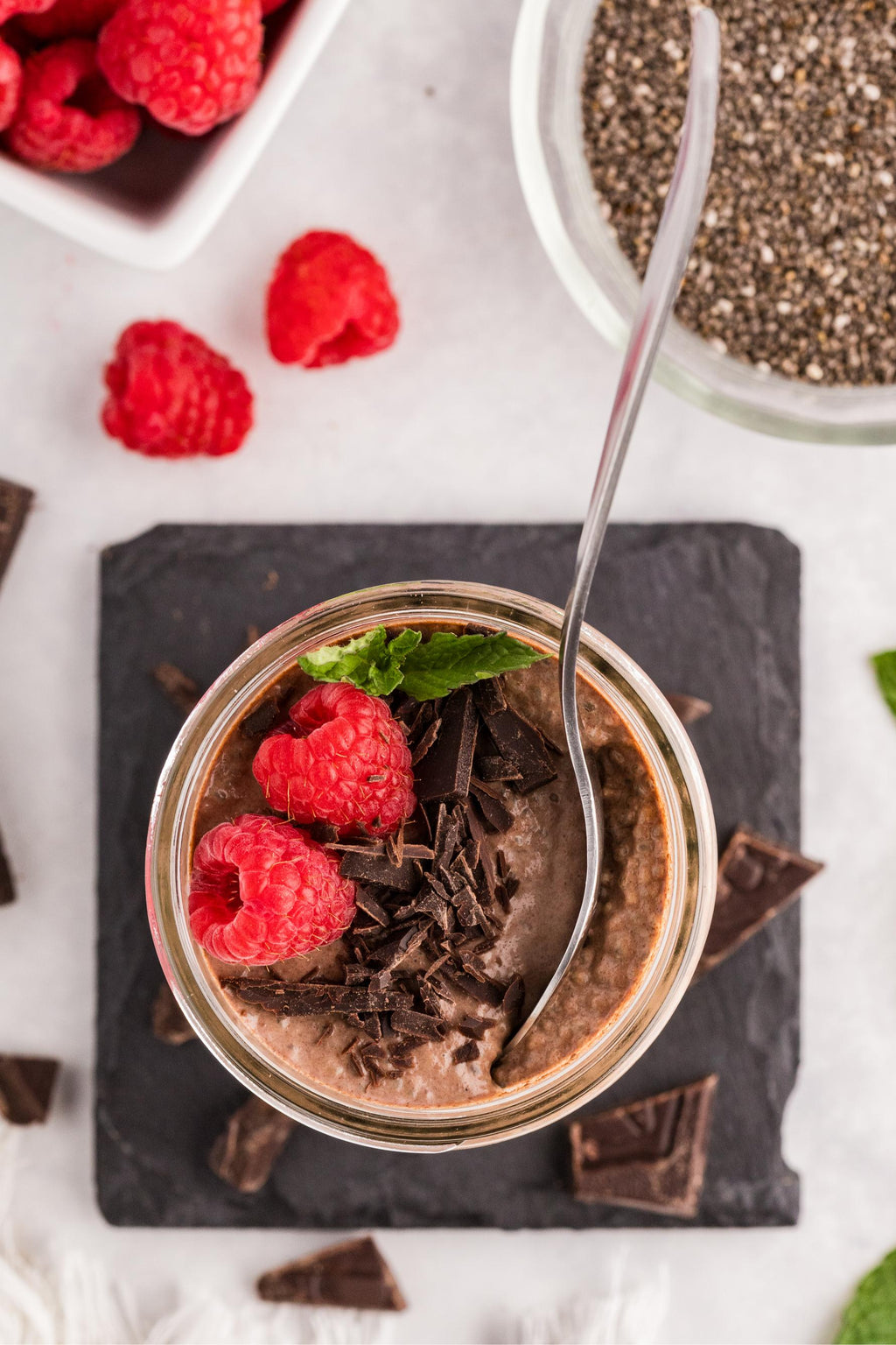 Chocolate Chia Pudding + Optional Reel