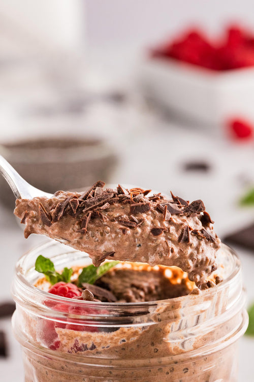Chocolate Chia Pudding + Optional Reel
