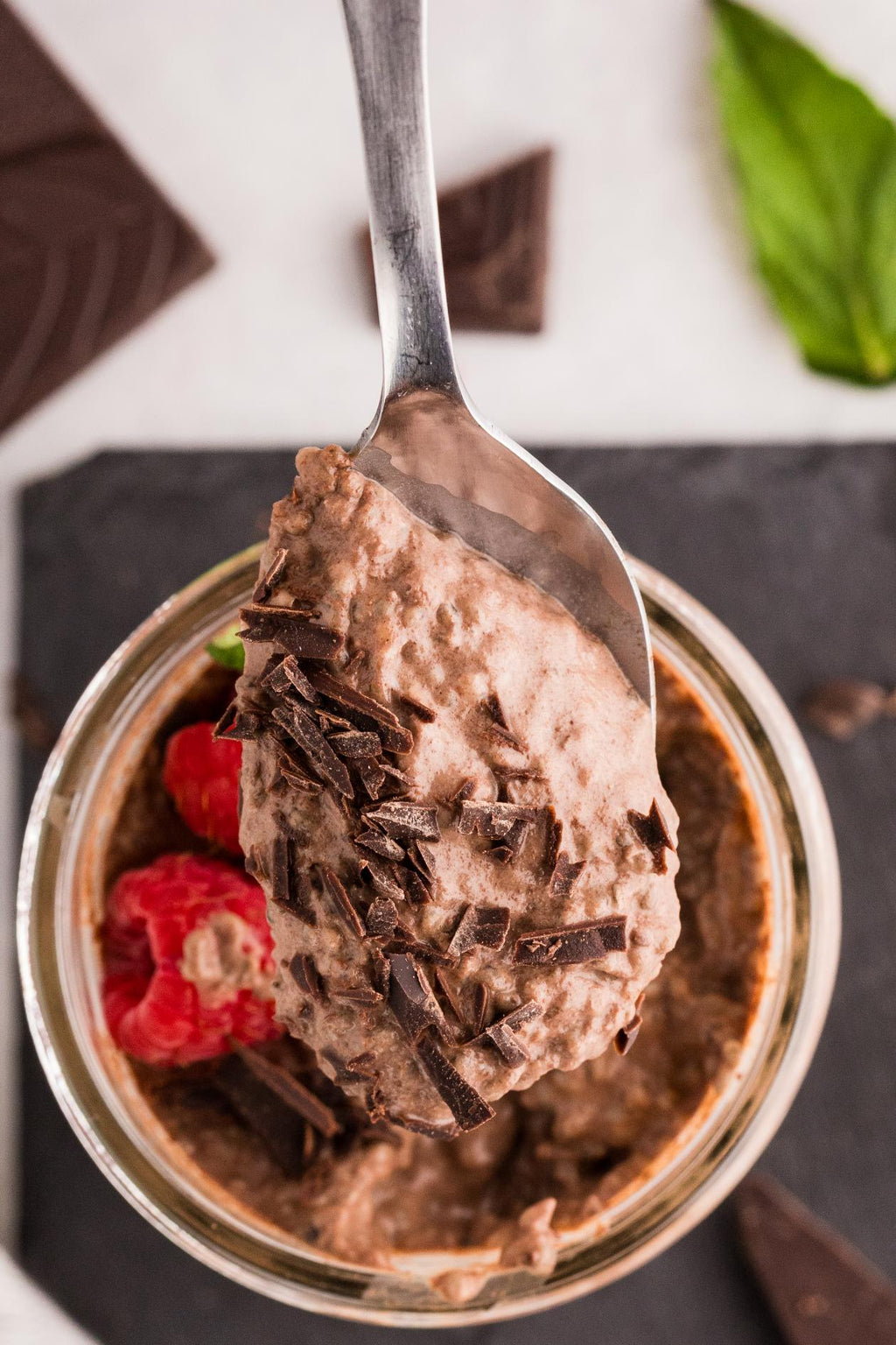 Chocolate Chia Pudding + Optional Reel