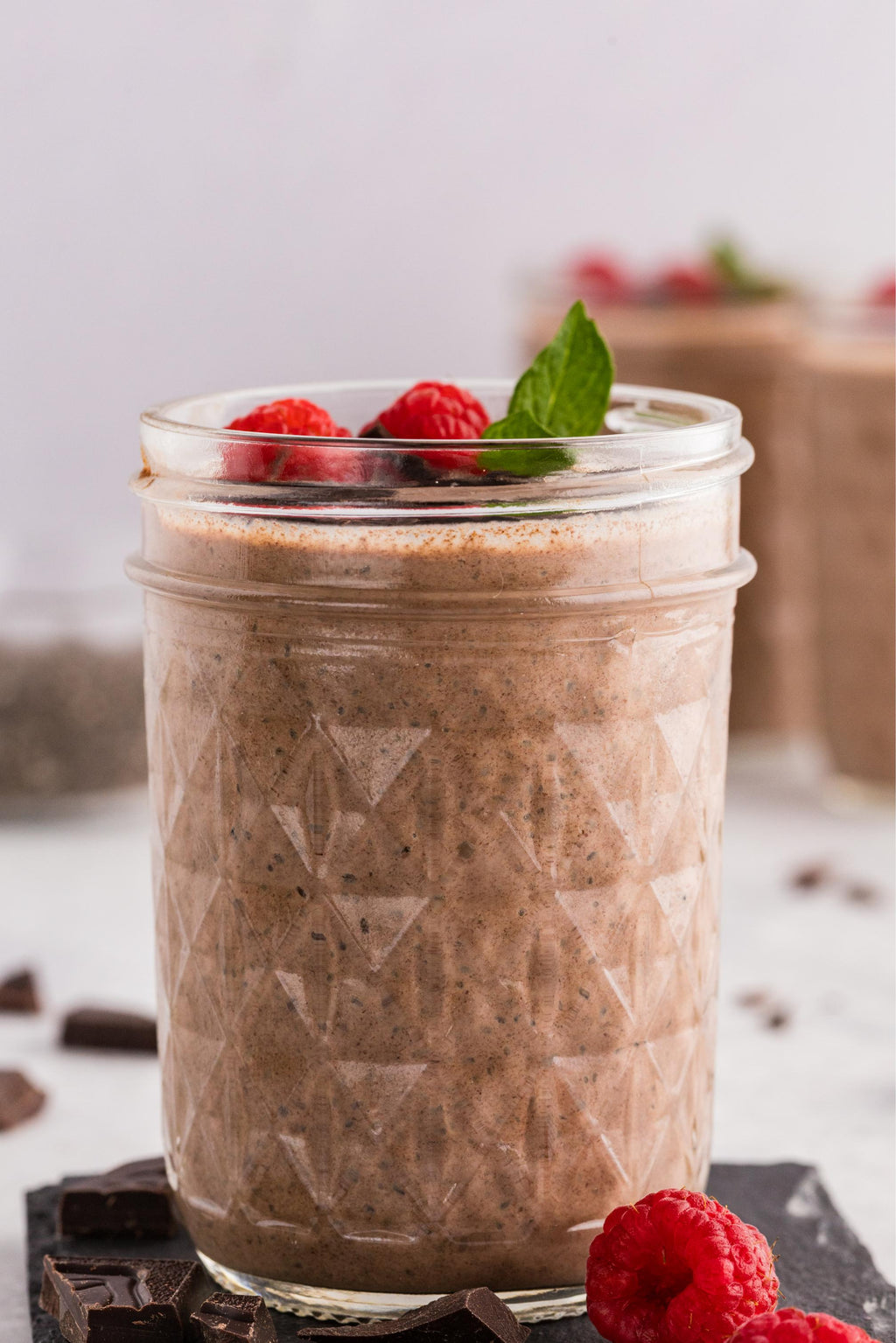 Chocolate Chia Pudding + Optional Reel
