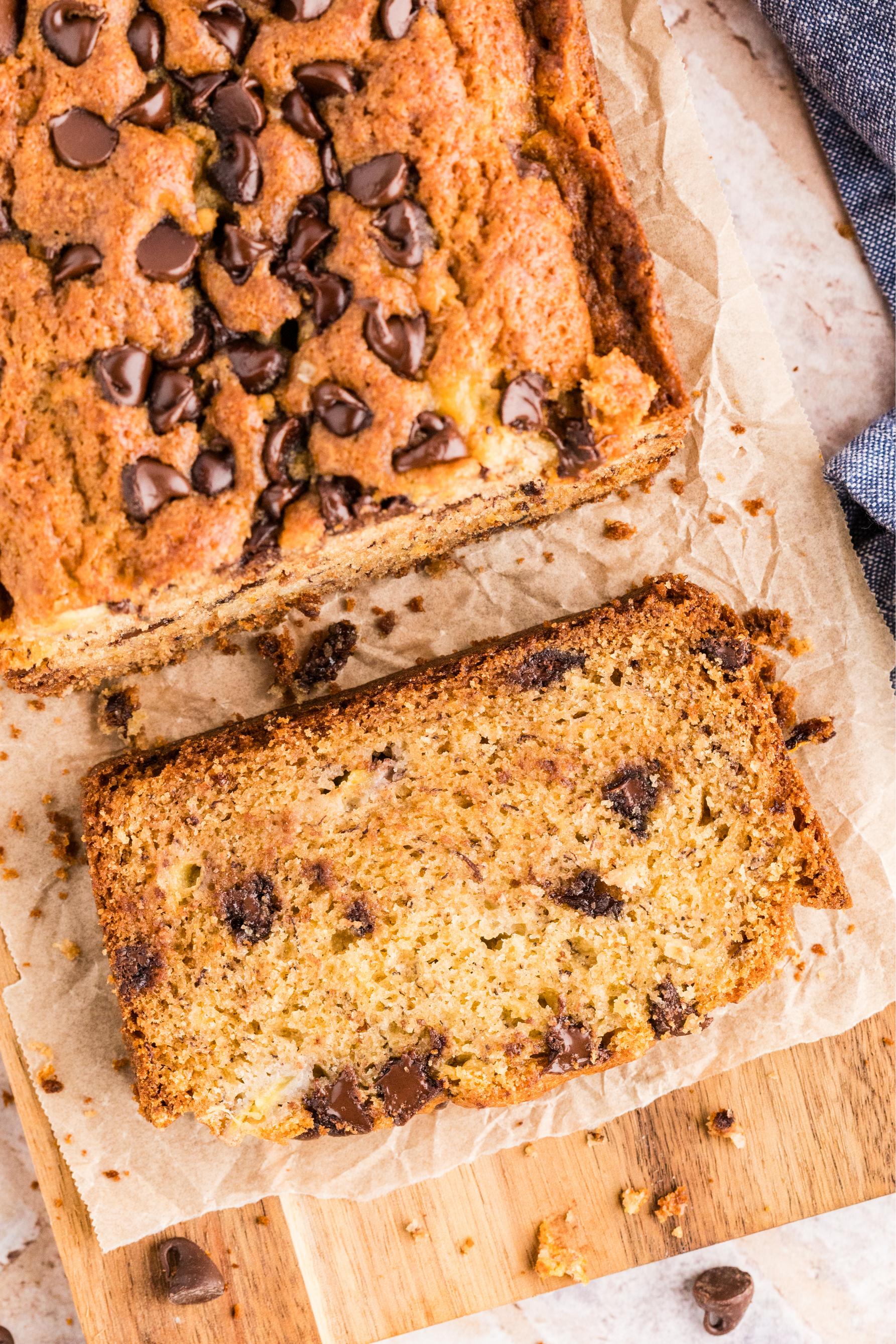 Brown Butter Chocolate Chip Banana Bread