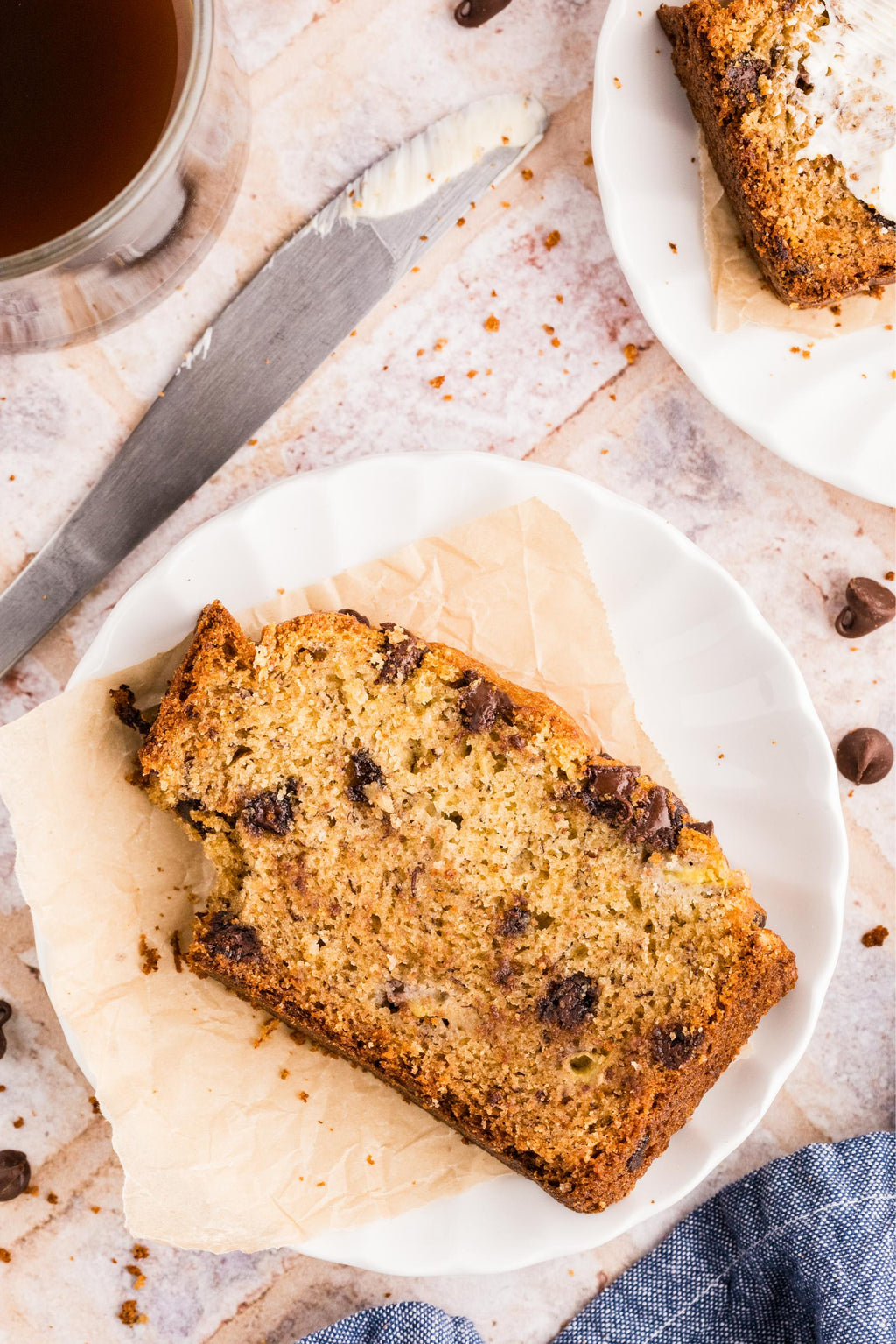 Brown Butter Chocolate Chip Banana Bread