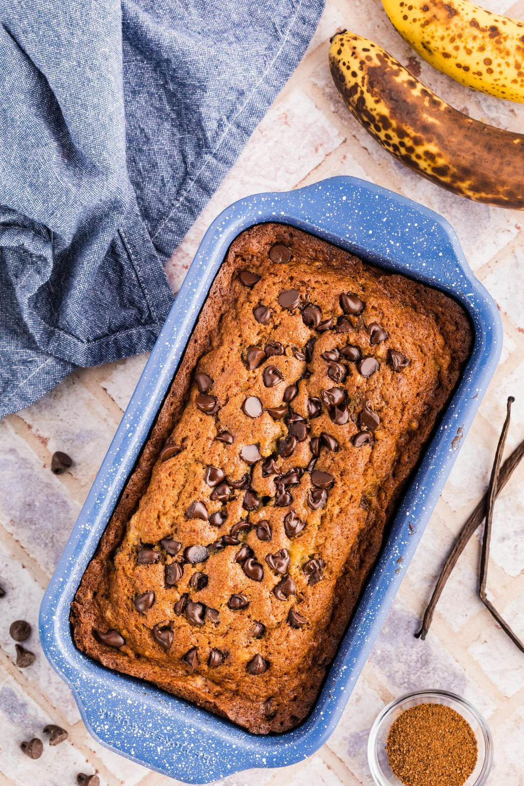 Brown Butter Chocolate Chip Banana Bread
