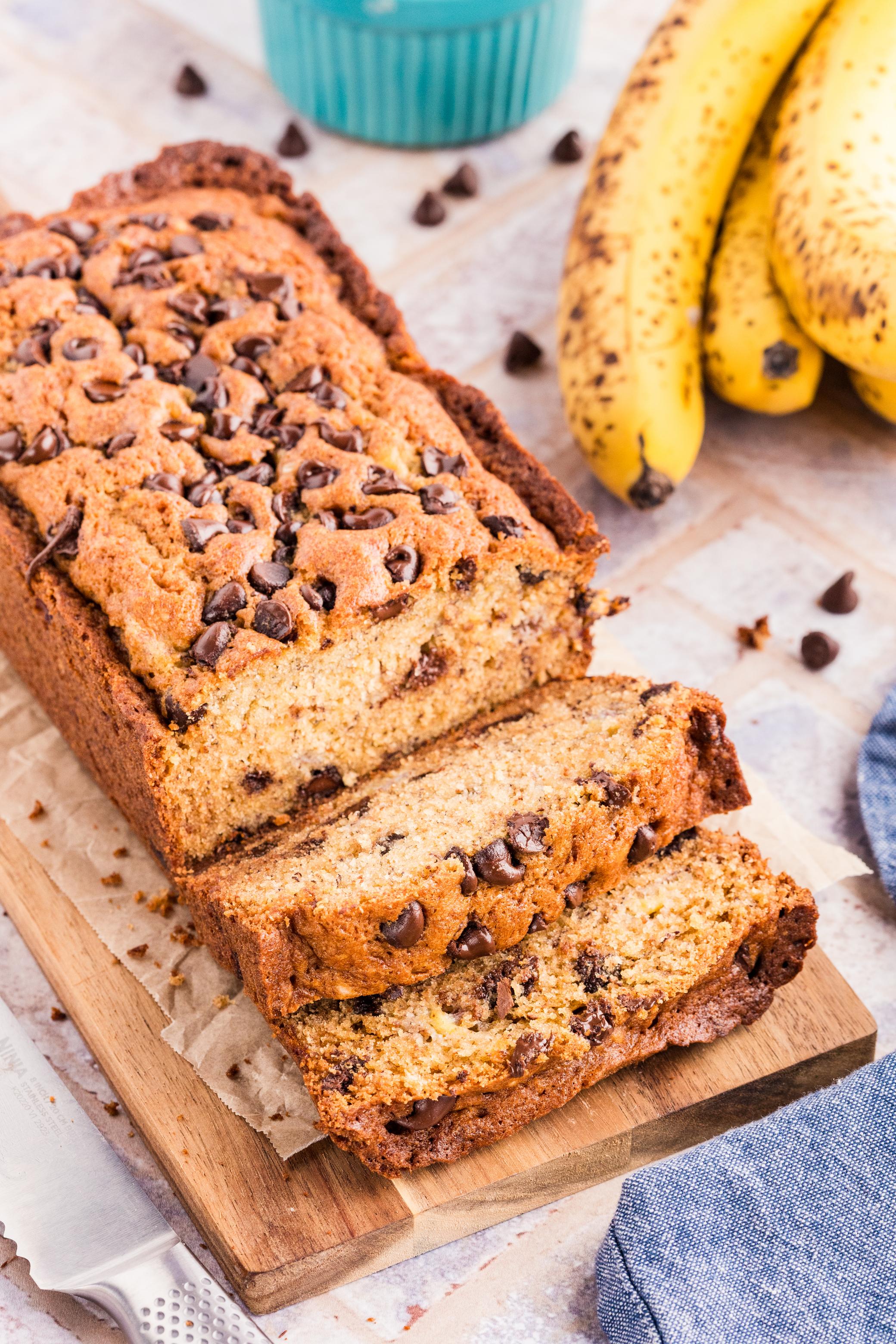 Brown Butter Chocolate Chip Banana Bread