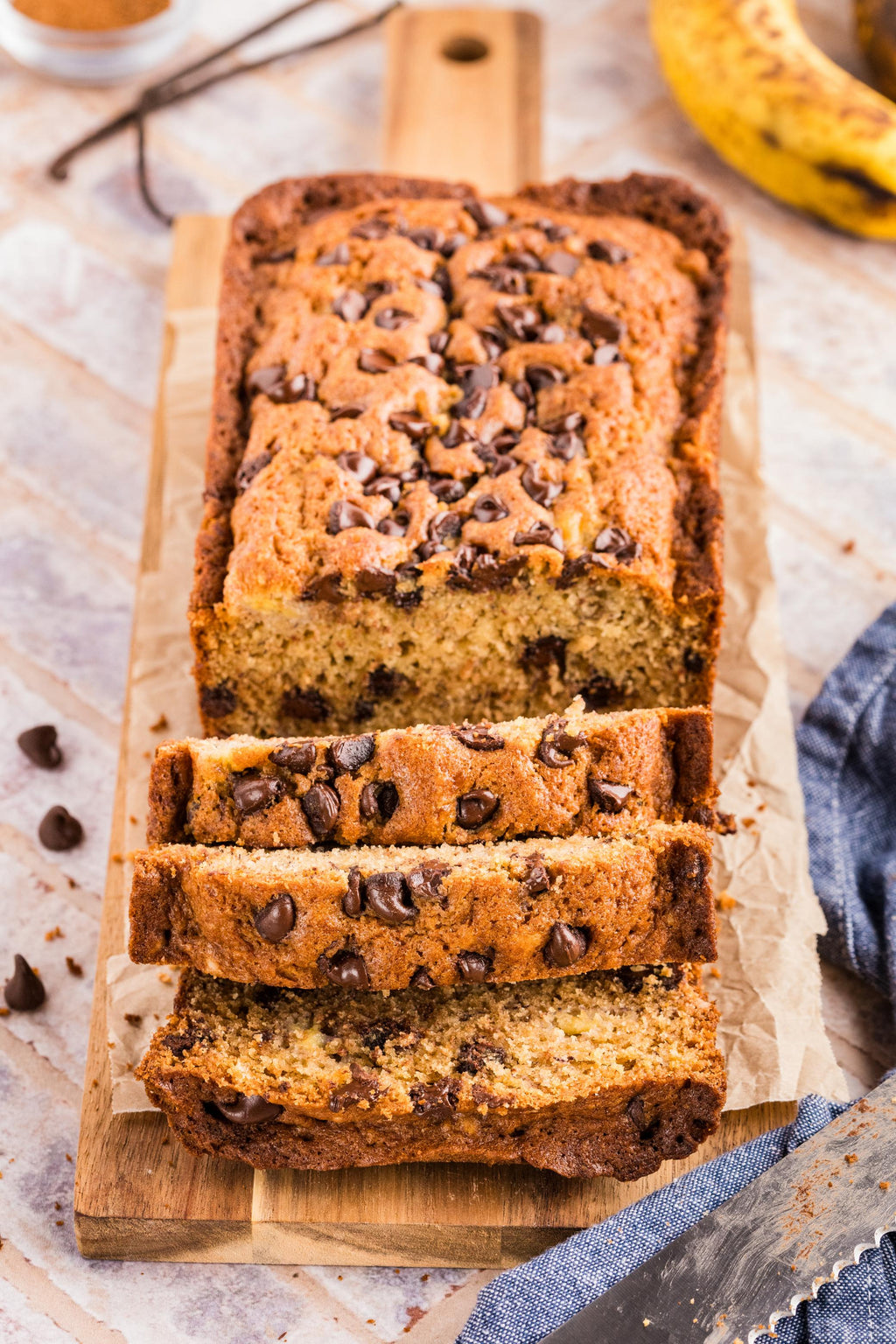 Brown Butter Chocolate Chip Banana Bread