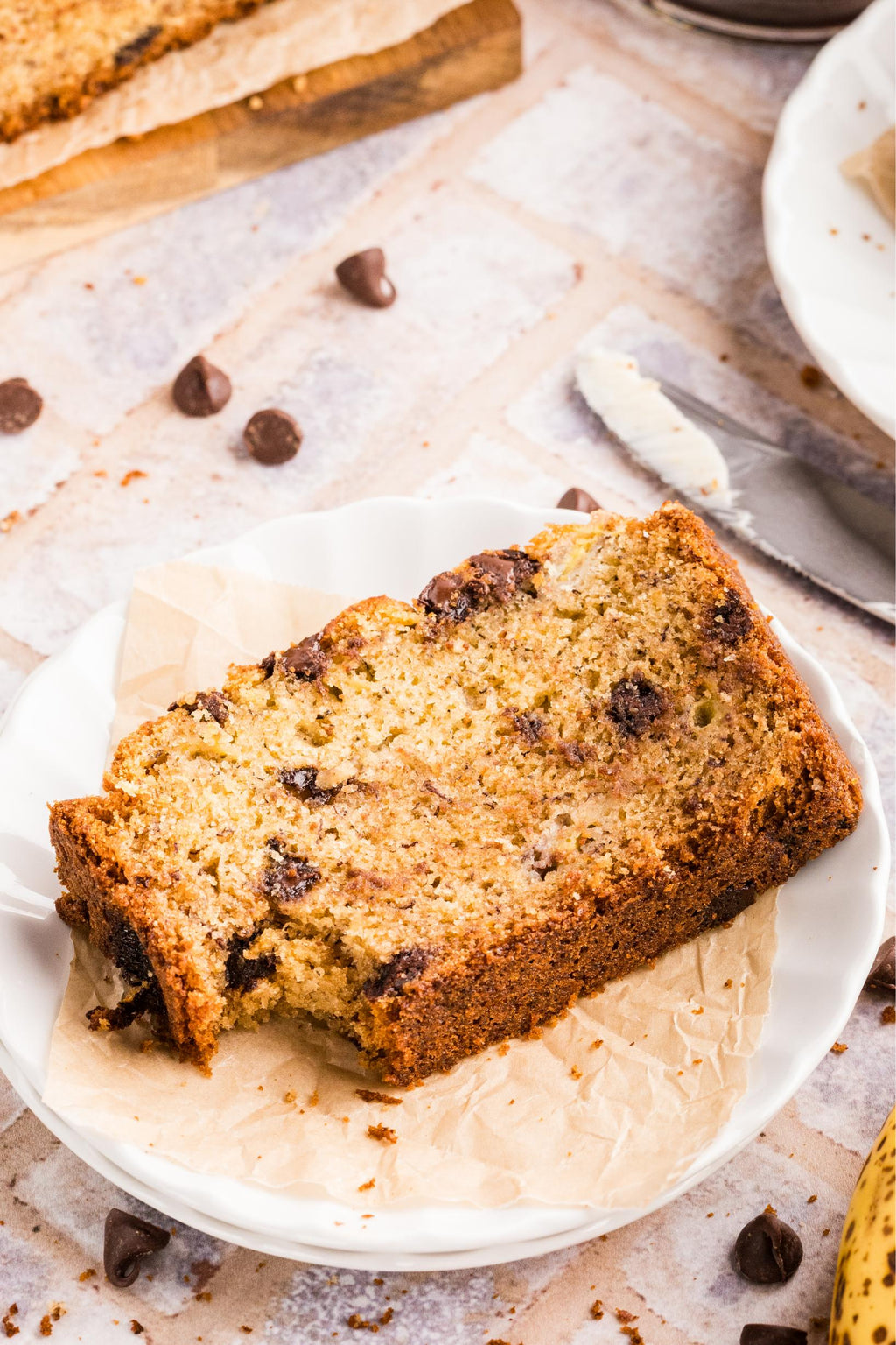 Brown Butter Chocolate Chip Banana Bread