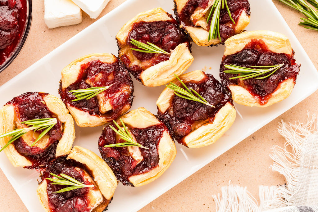 Cranberry Brie in Puff Pastry