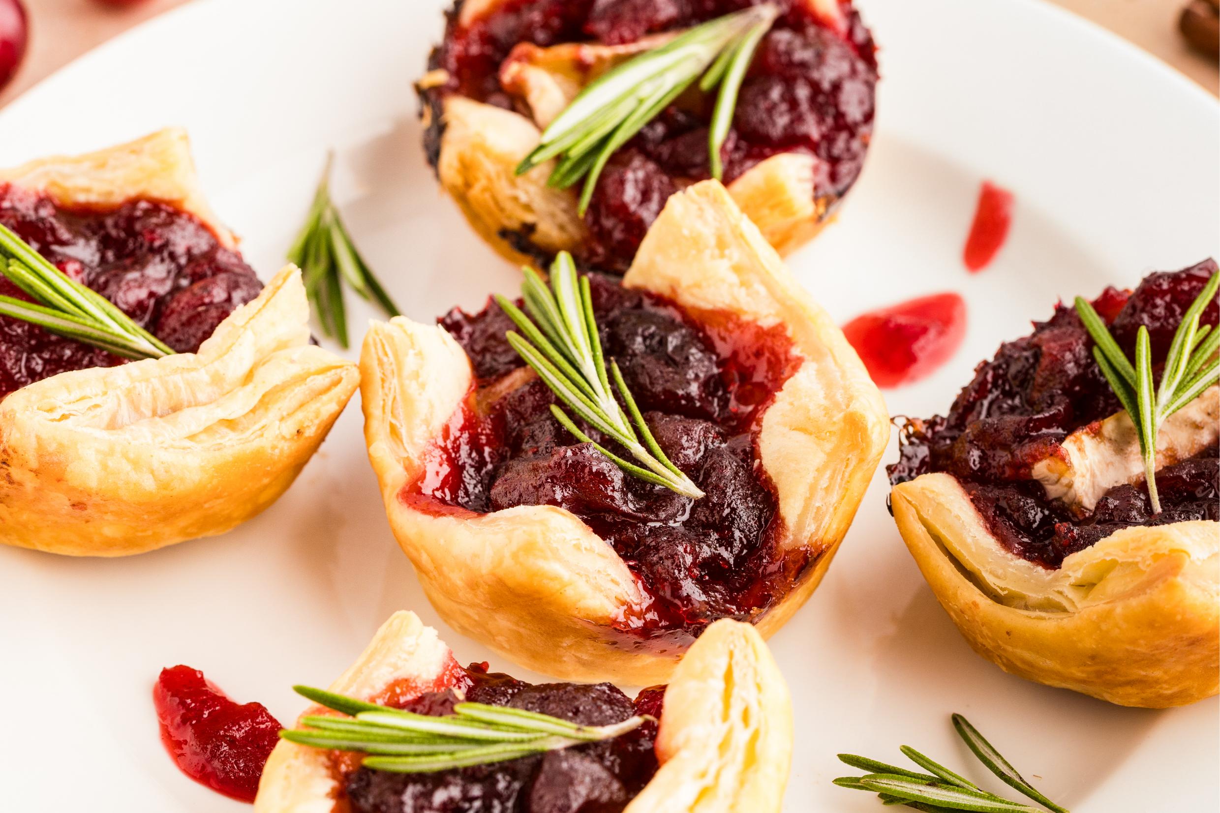 Cranberry Brie in Puff Pastry