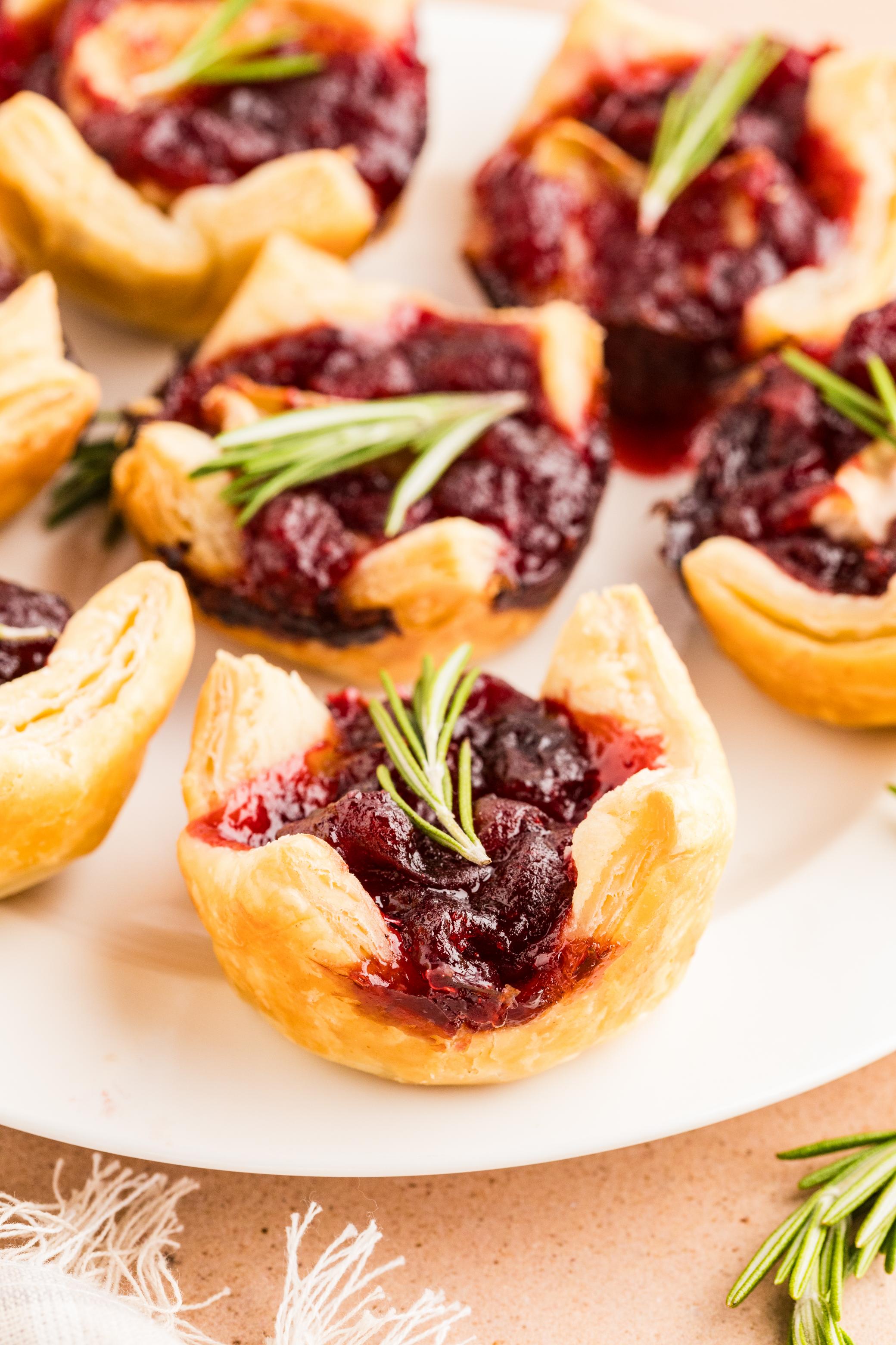Cranberry Brie in Puff Pastry