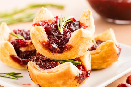 Cranberry Brie in Puff Pastry