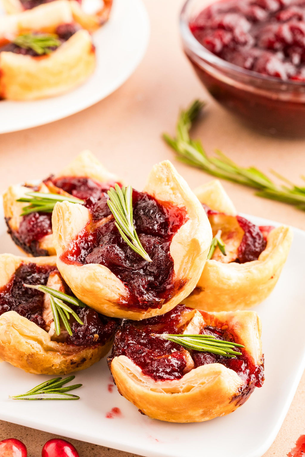 Cranberry Brie in Puff Pastry