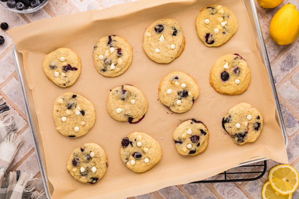 Lemon Blueberry Cookies