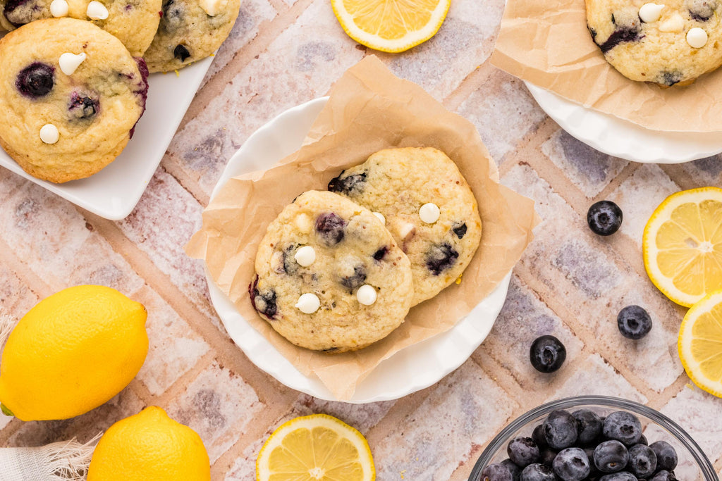 Lemon Blueberry Cookies