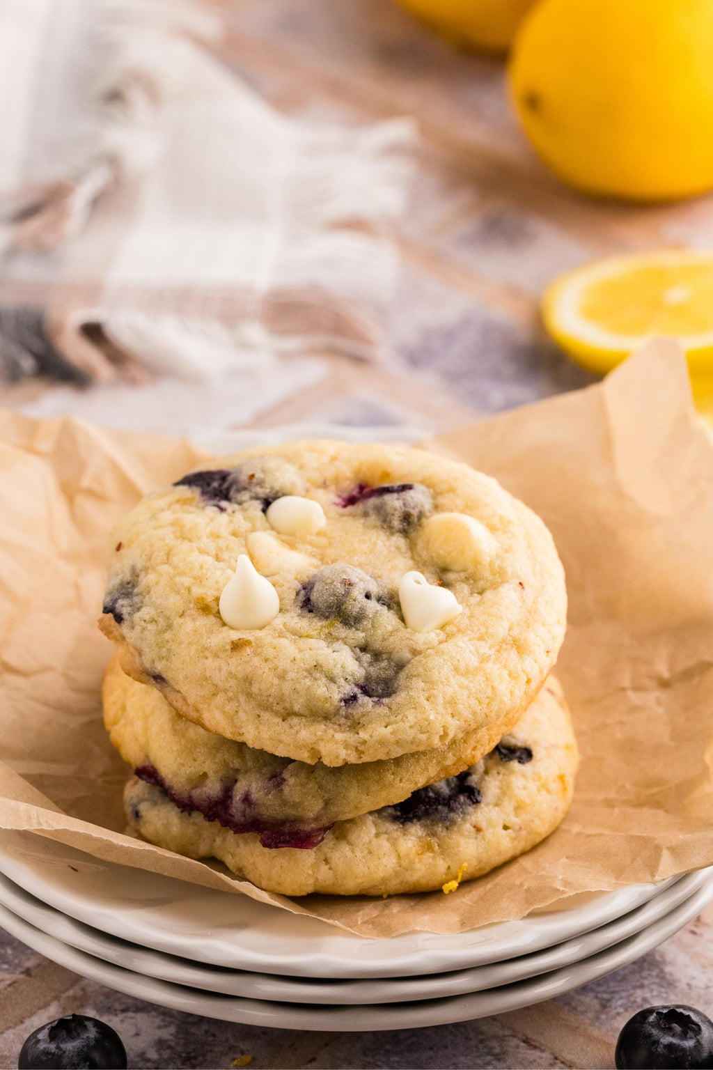 Lemon Blueberry Cookies