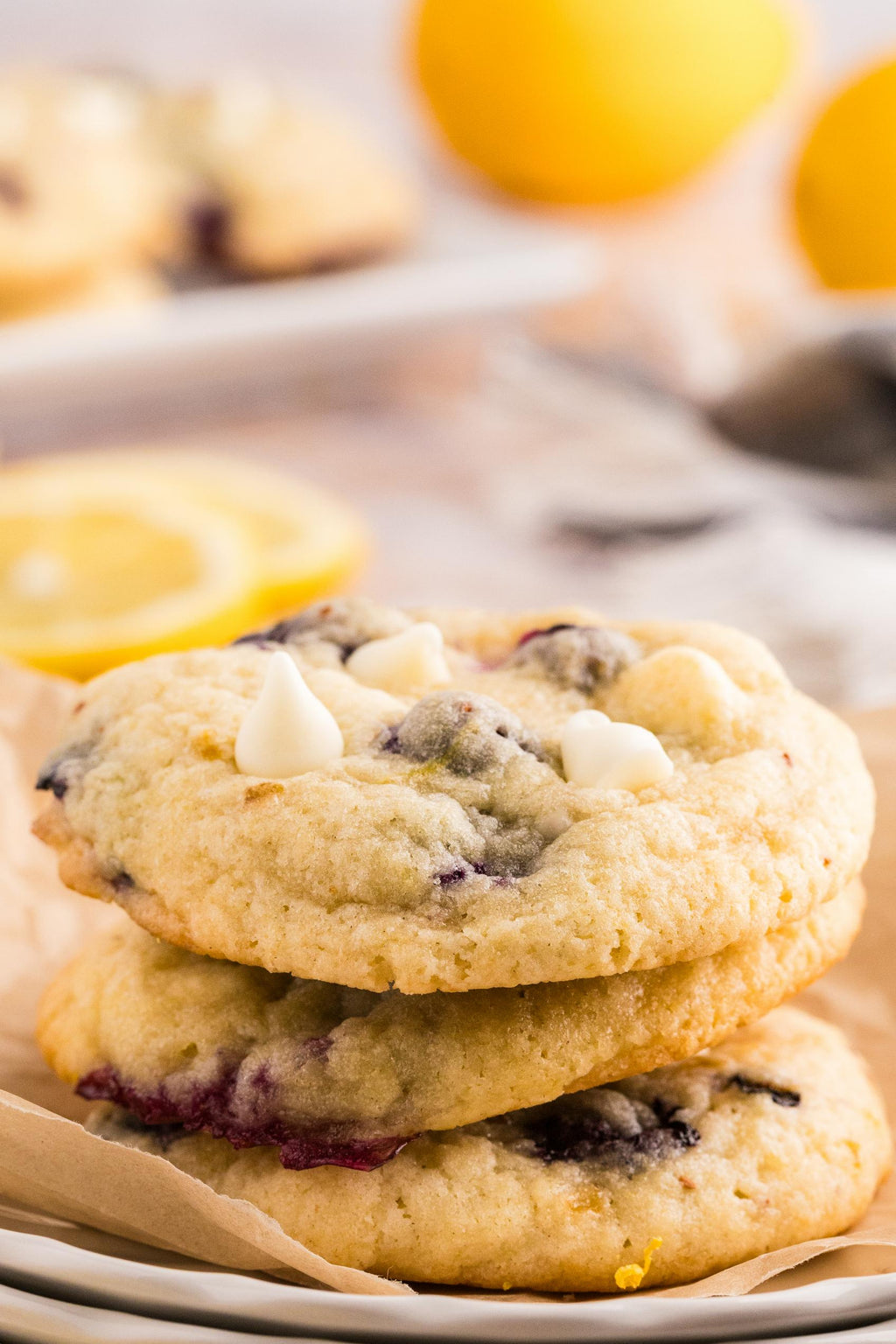 Lemon Blueberry Cookies