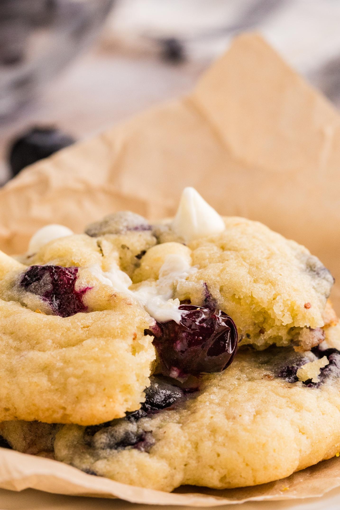 Lemon Blueberry Cookies