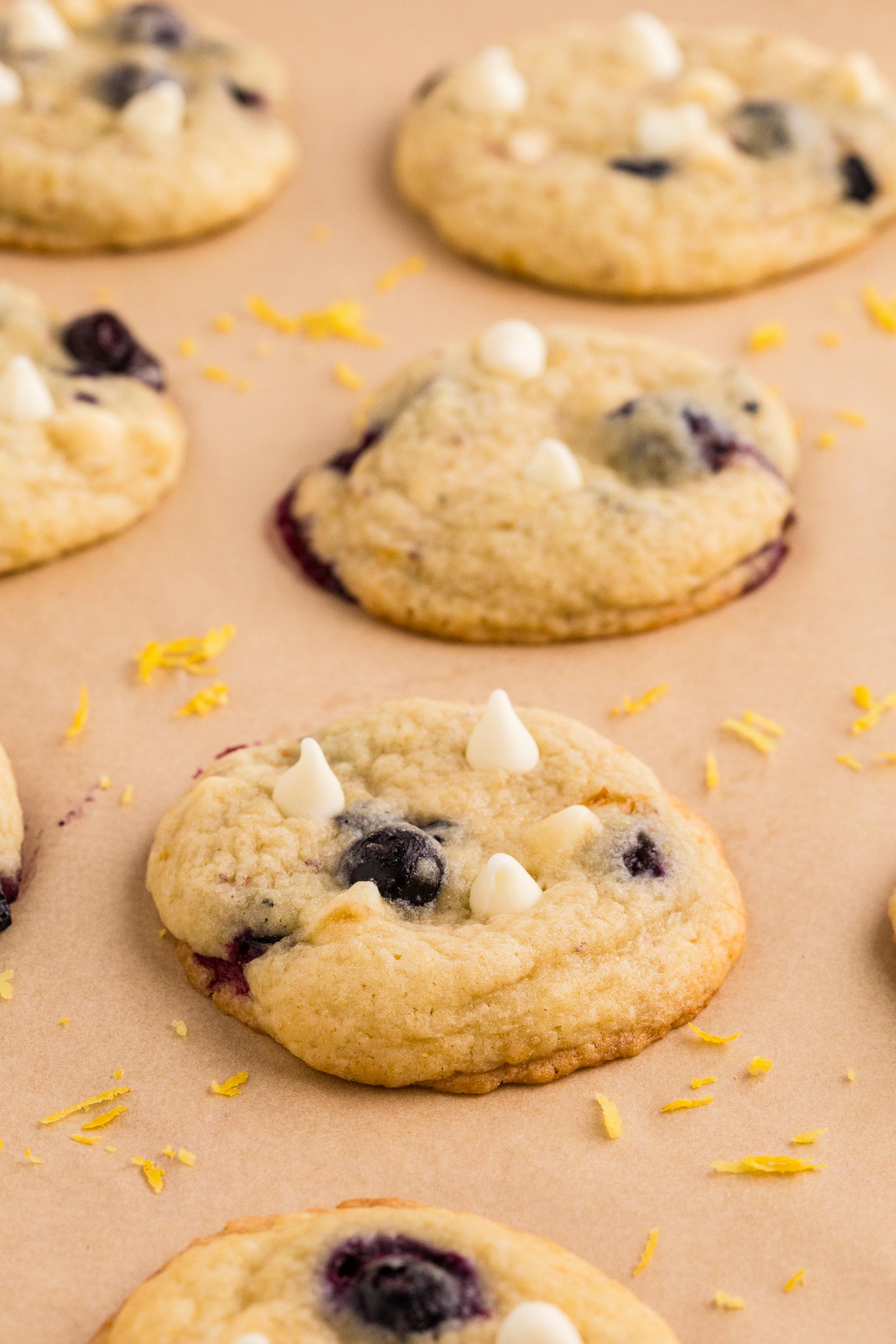 Lemon Blueberry Cookies