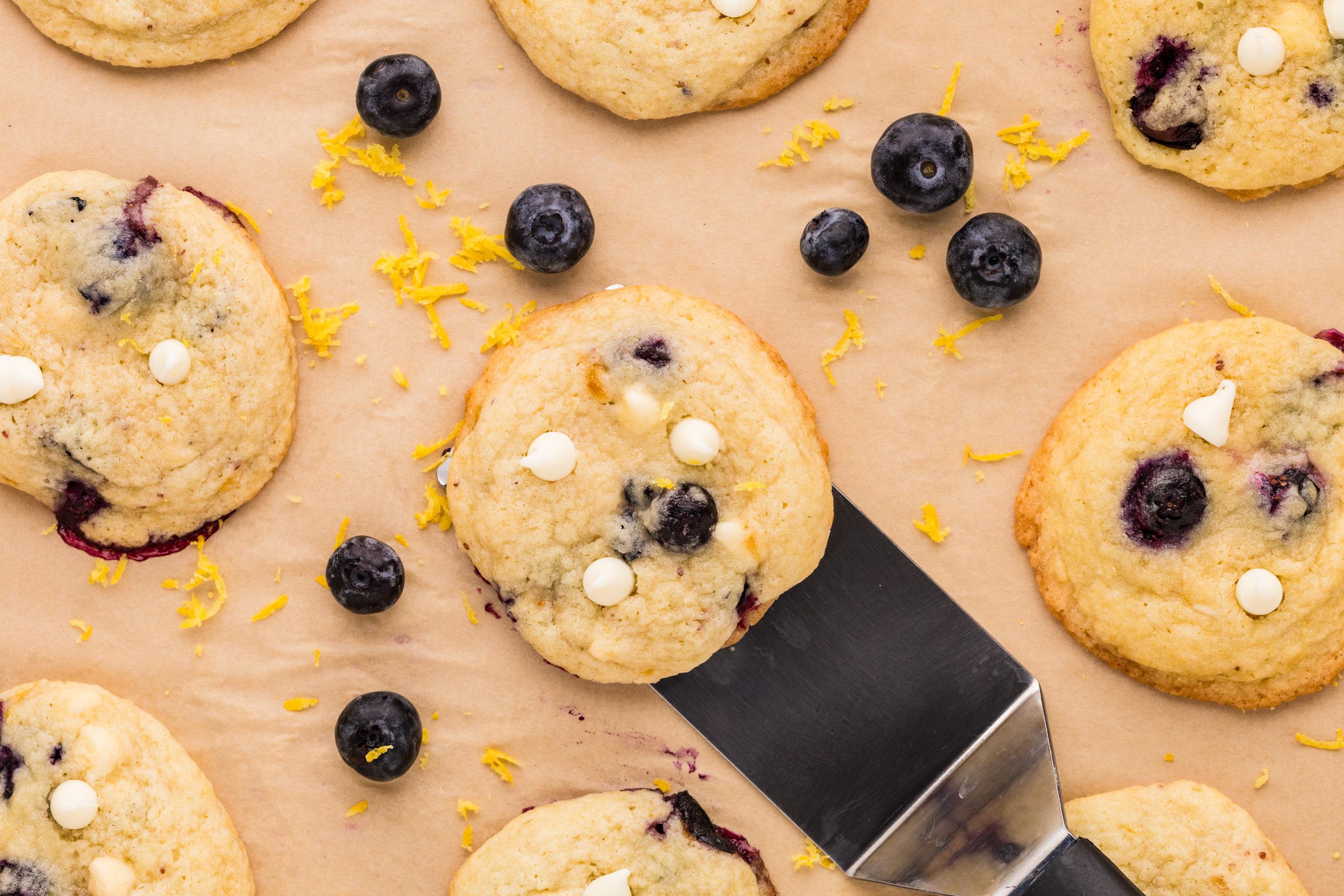 Lemon Blueberry Cookies