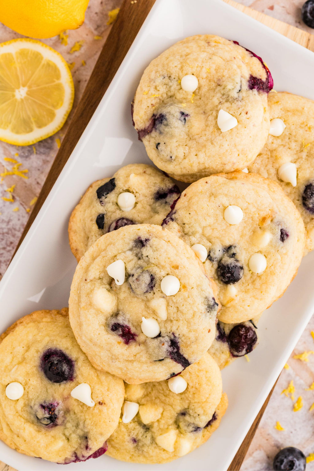 Lemon Blueberry Cookies