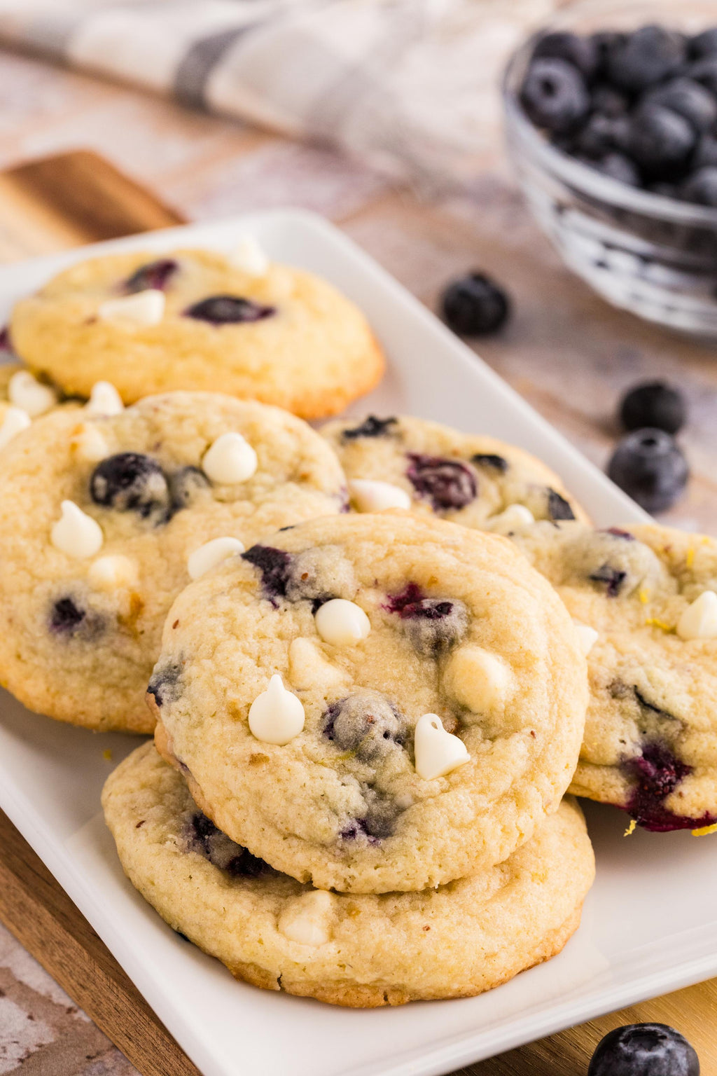 Lemon Blueberry Cookies