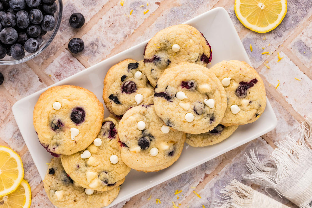 Lemon Blueberry Cookies