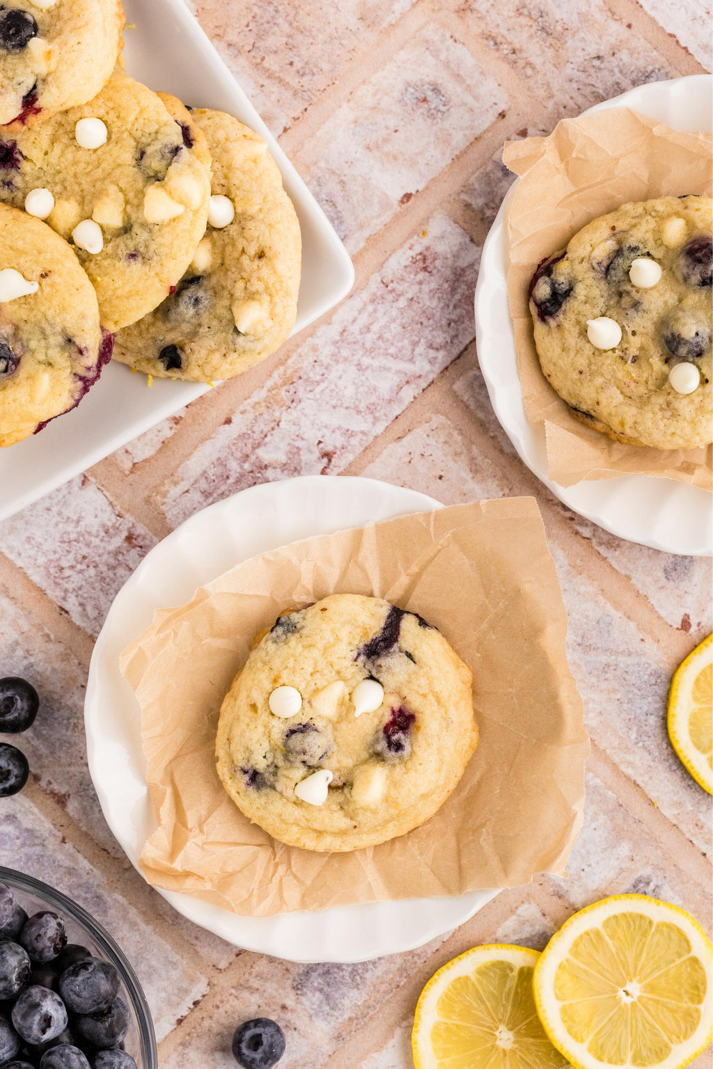 Lemon Blueberry Cookies