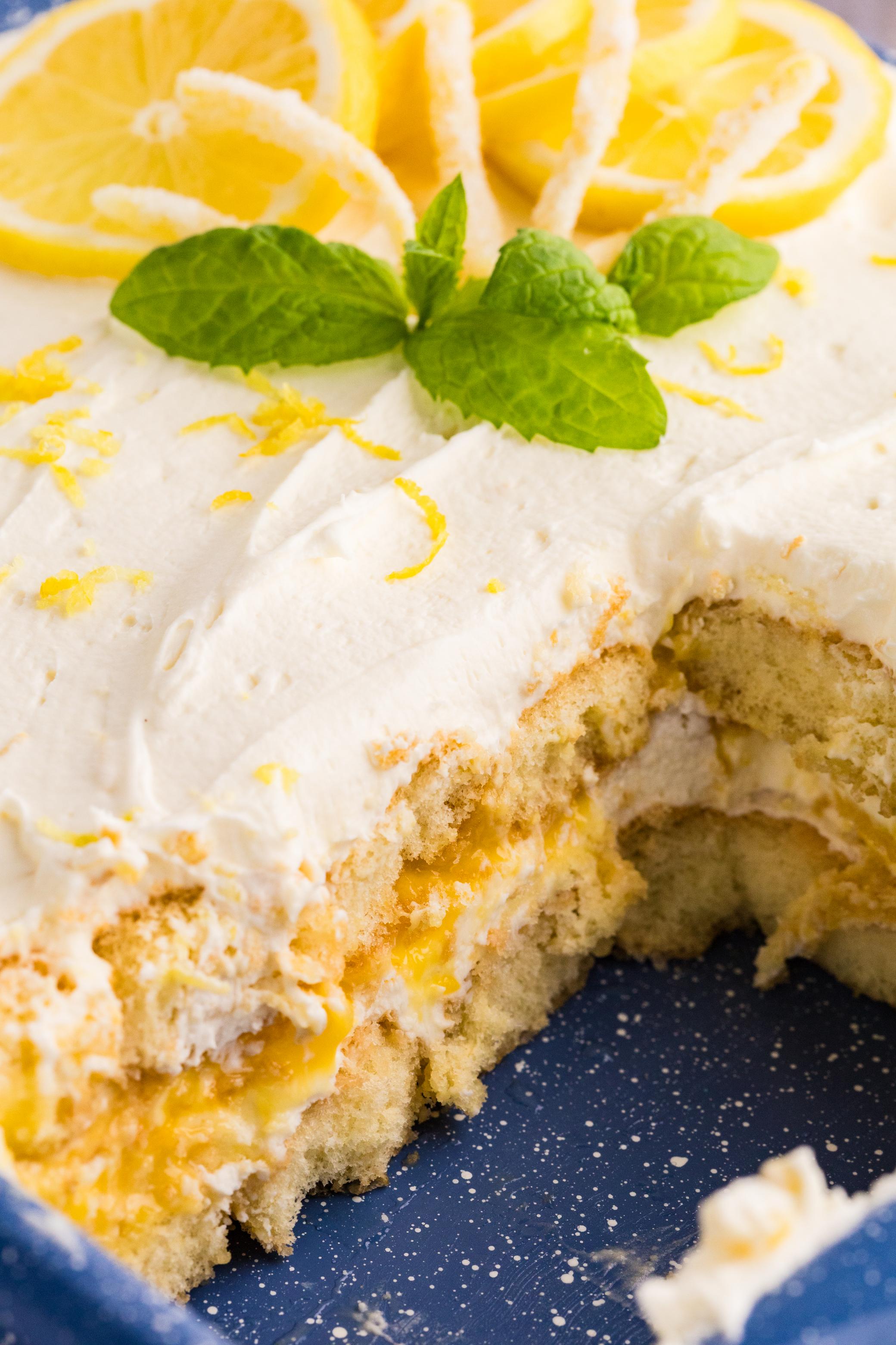 Lemon Ginger Tiramisu