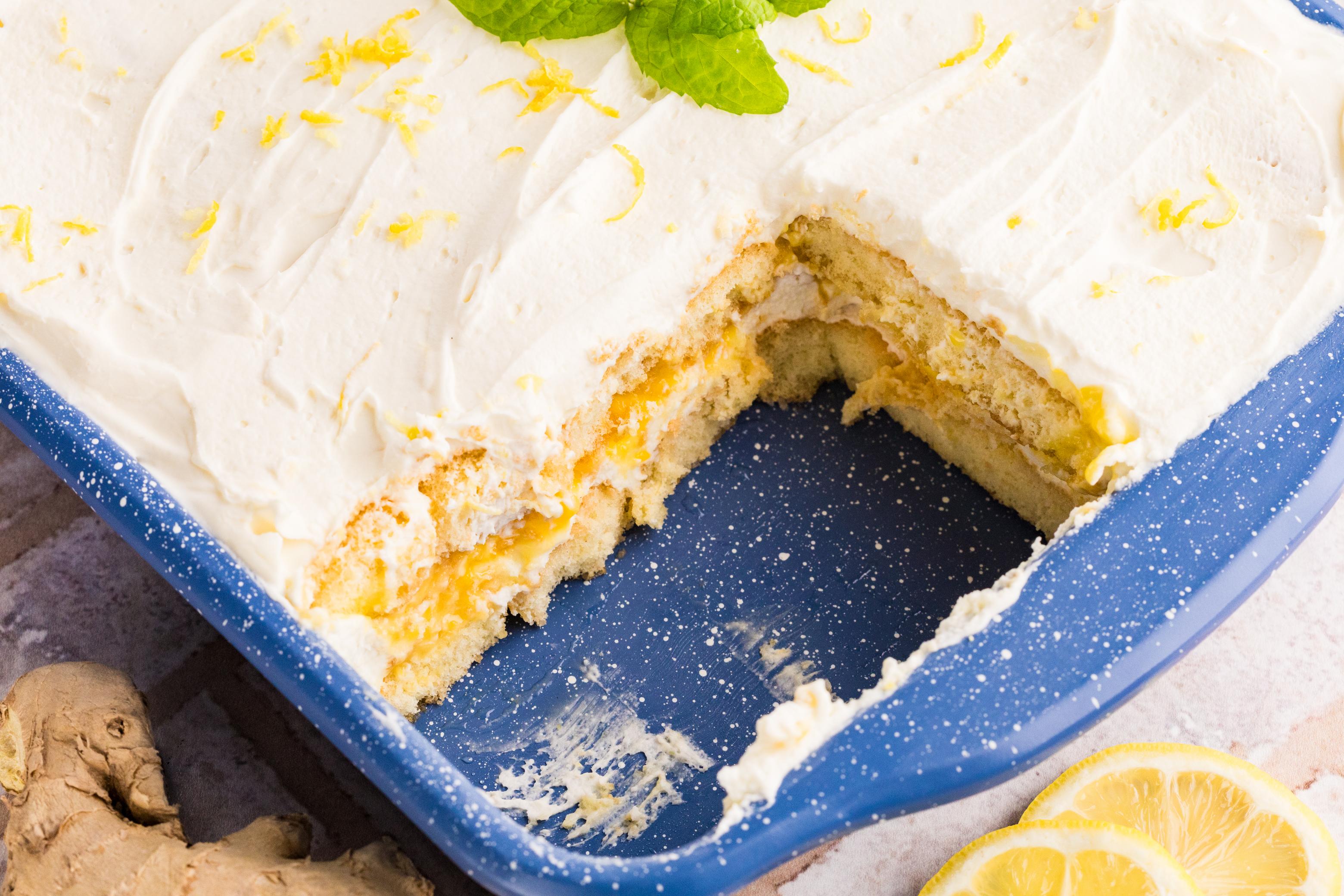 Lemon Ginger Tiramisu