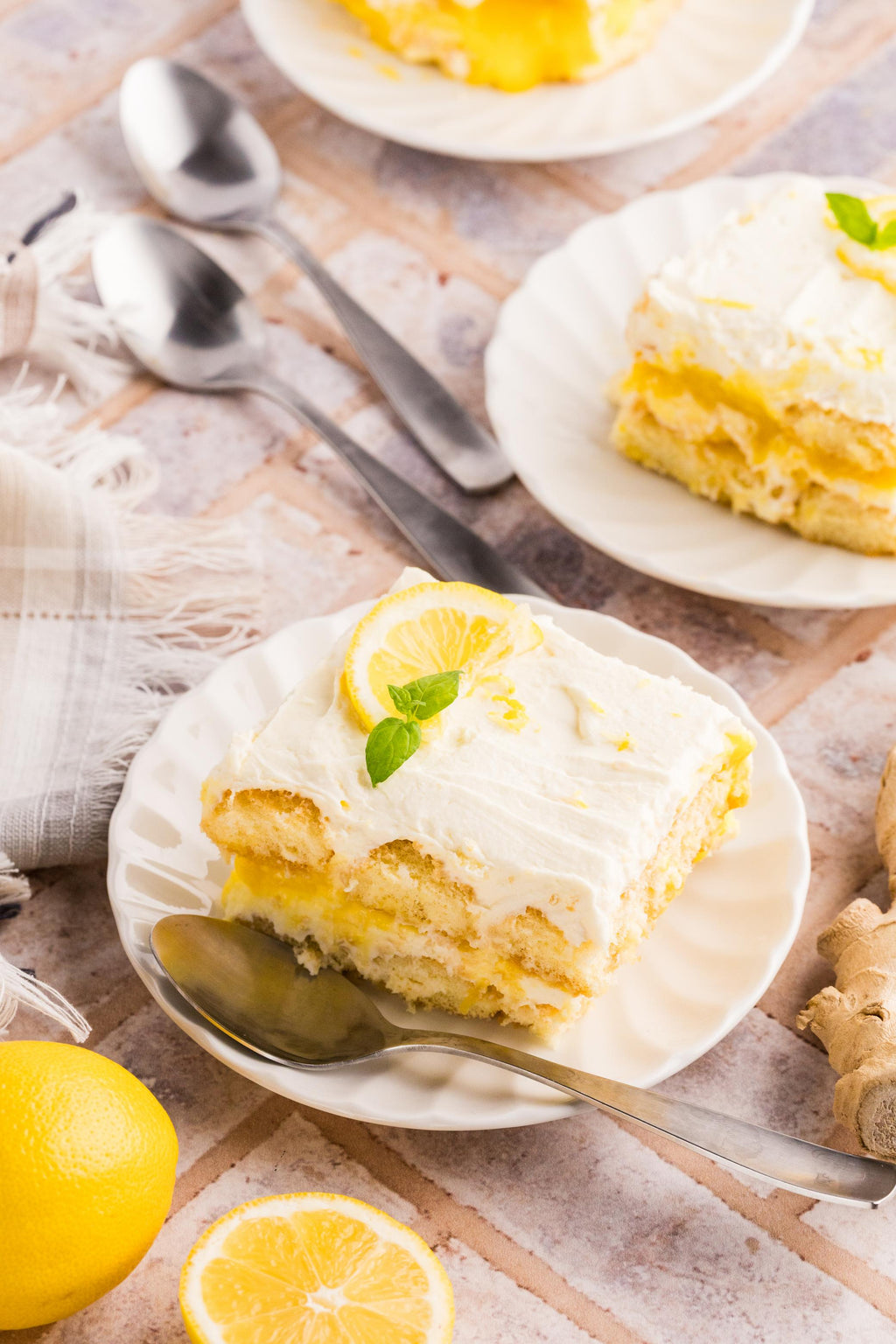 Lemon Ginger Tiramisu