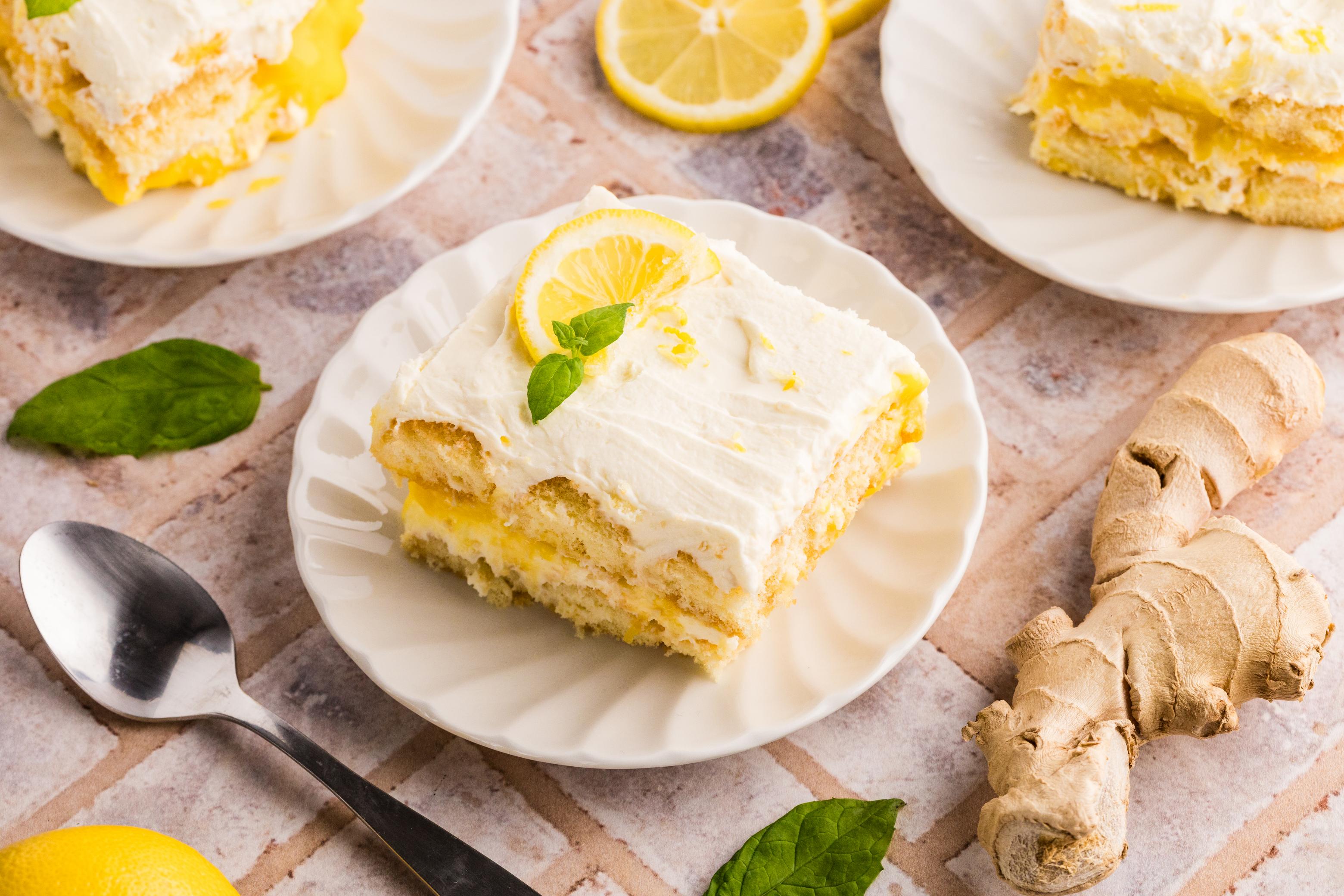 Lemon Ginger Tiramisu