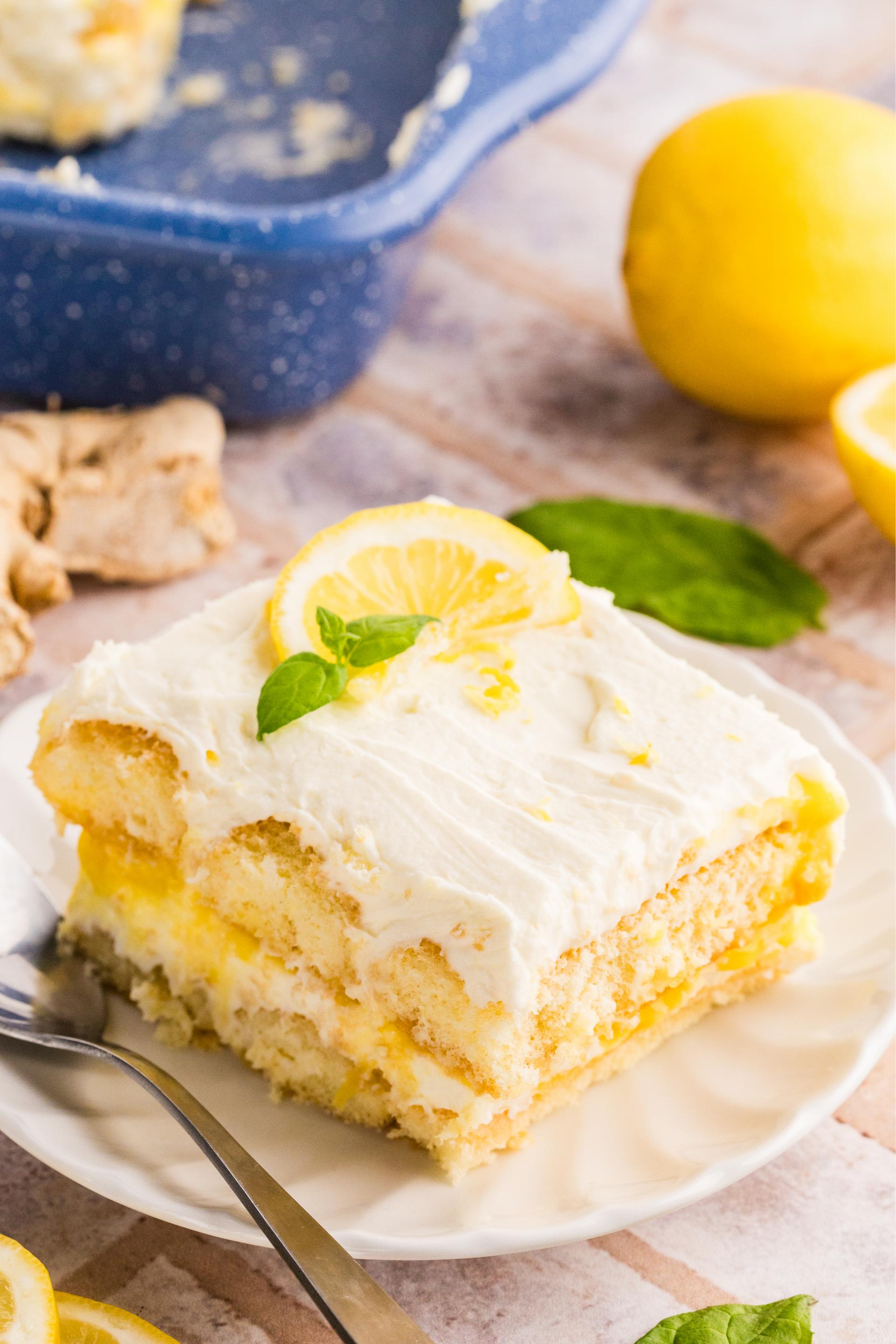 Lemon Ginger Tiramisu