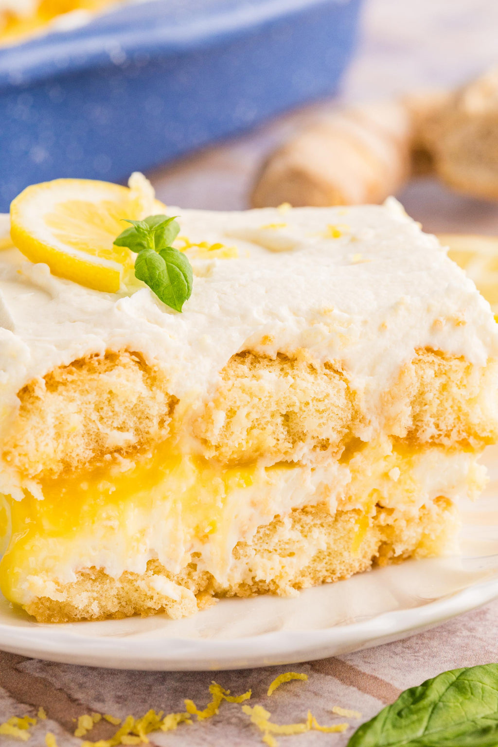 Lemon Ginger Tiramisu
