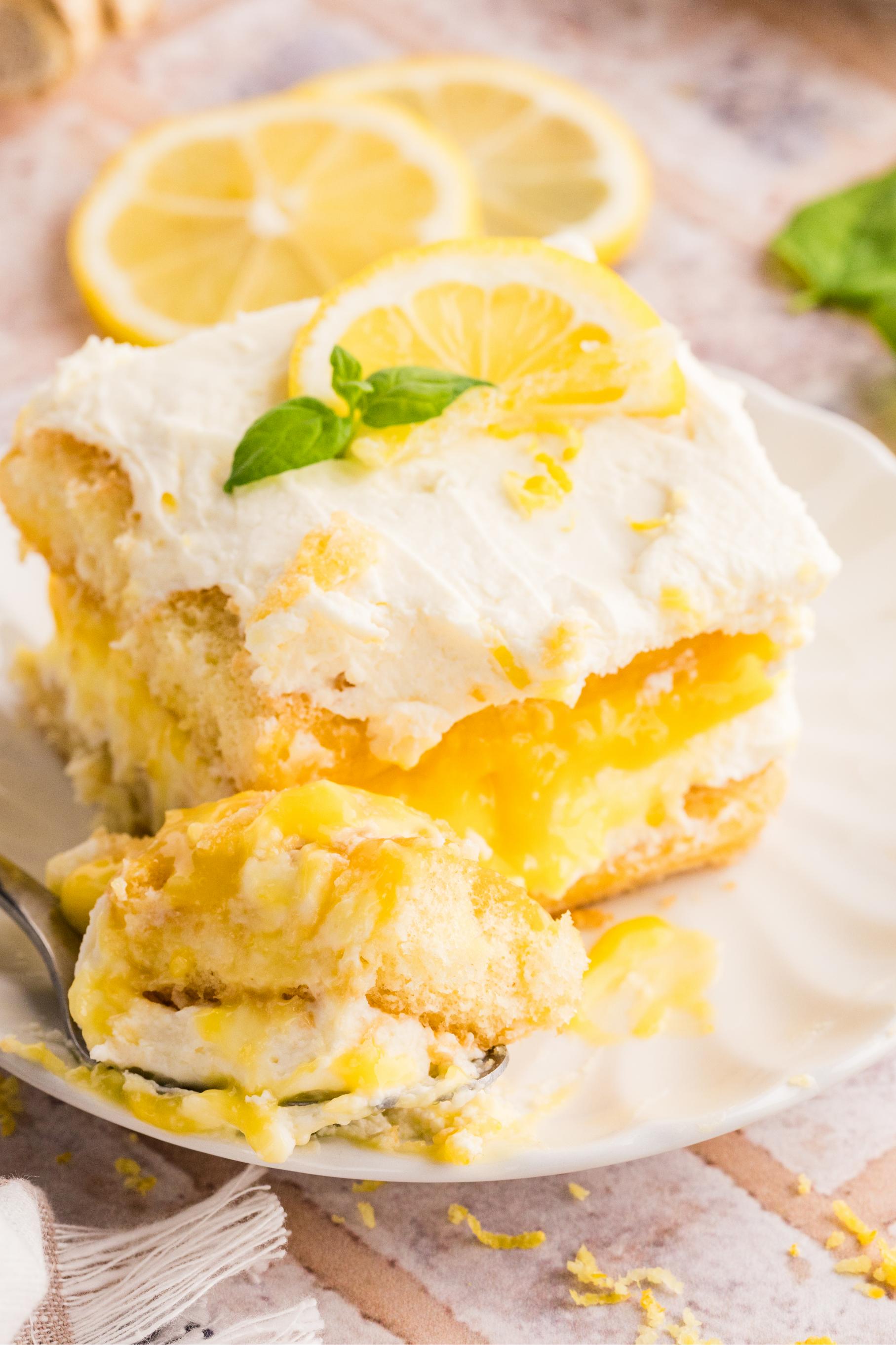 Lemon Ginger Tiramisu