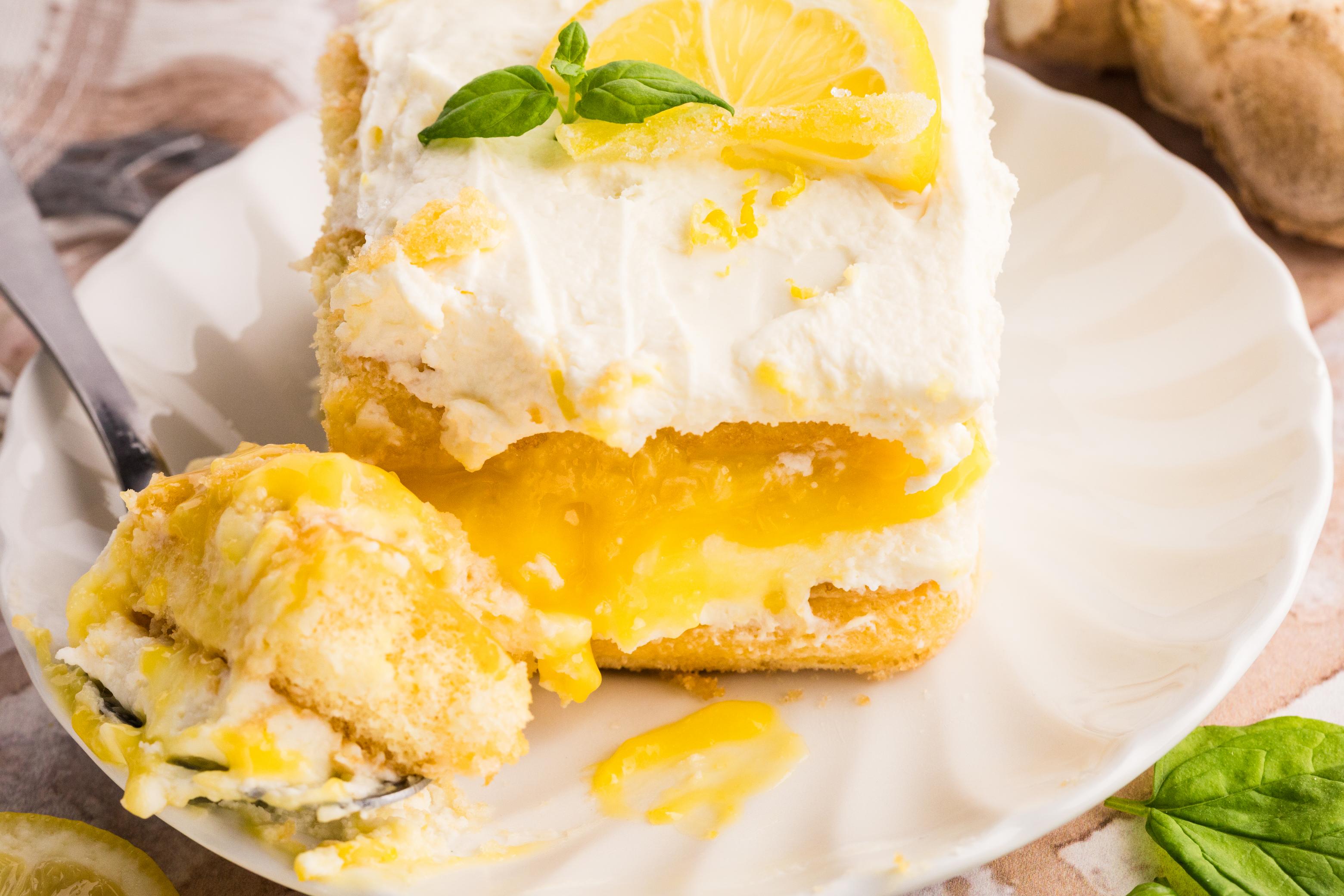 Lemon Ginger Tiramisu
