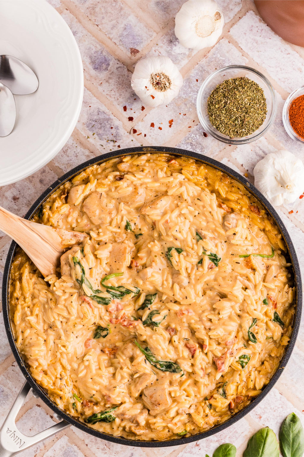Marry Me Chicken Orzo
