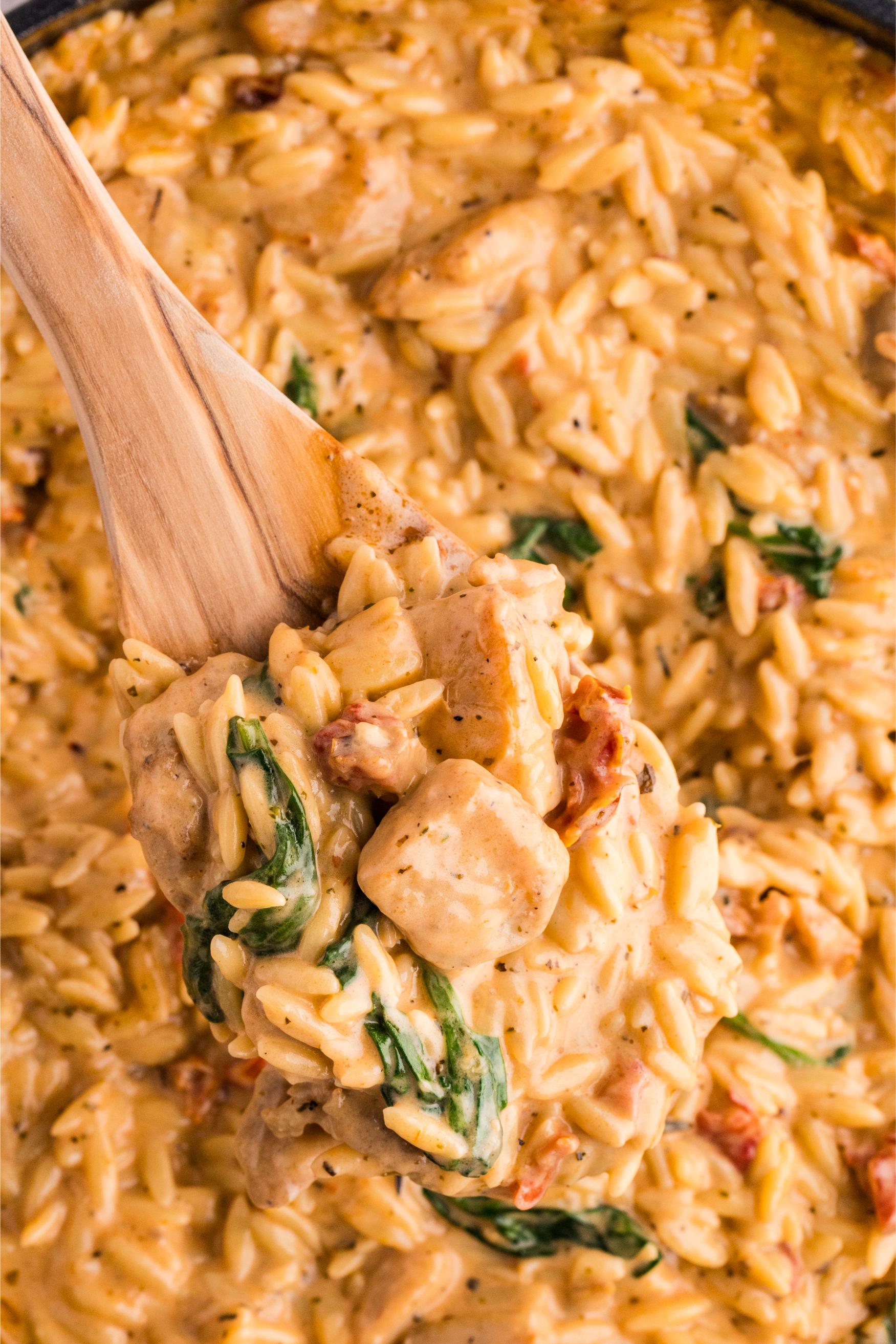 Marry Me Chicken Orzo
