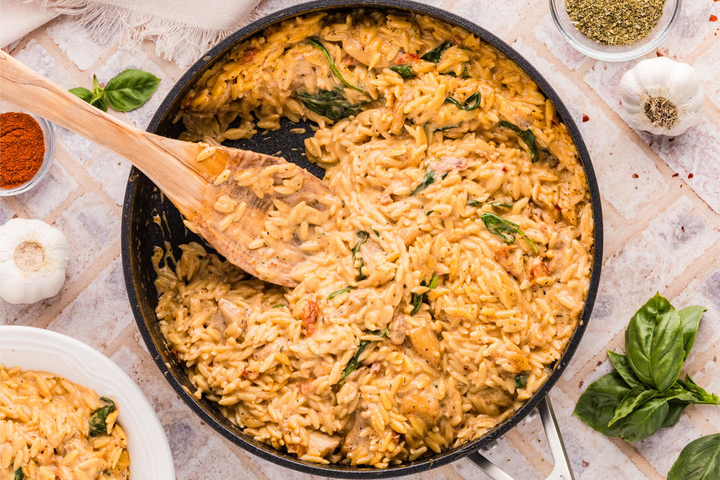 Marry Me Chicken Orzo