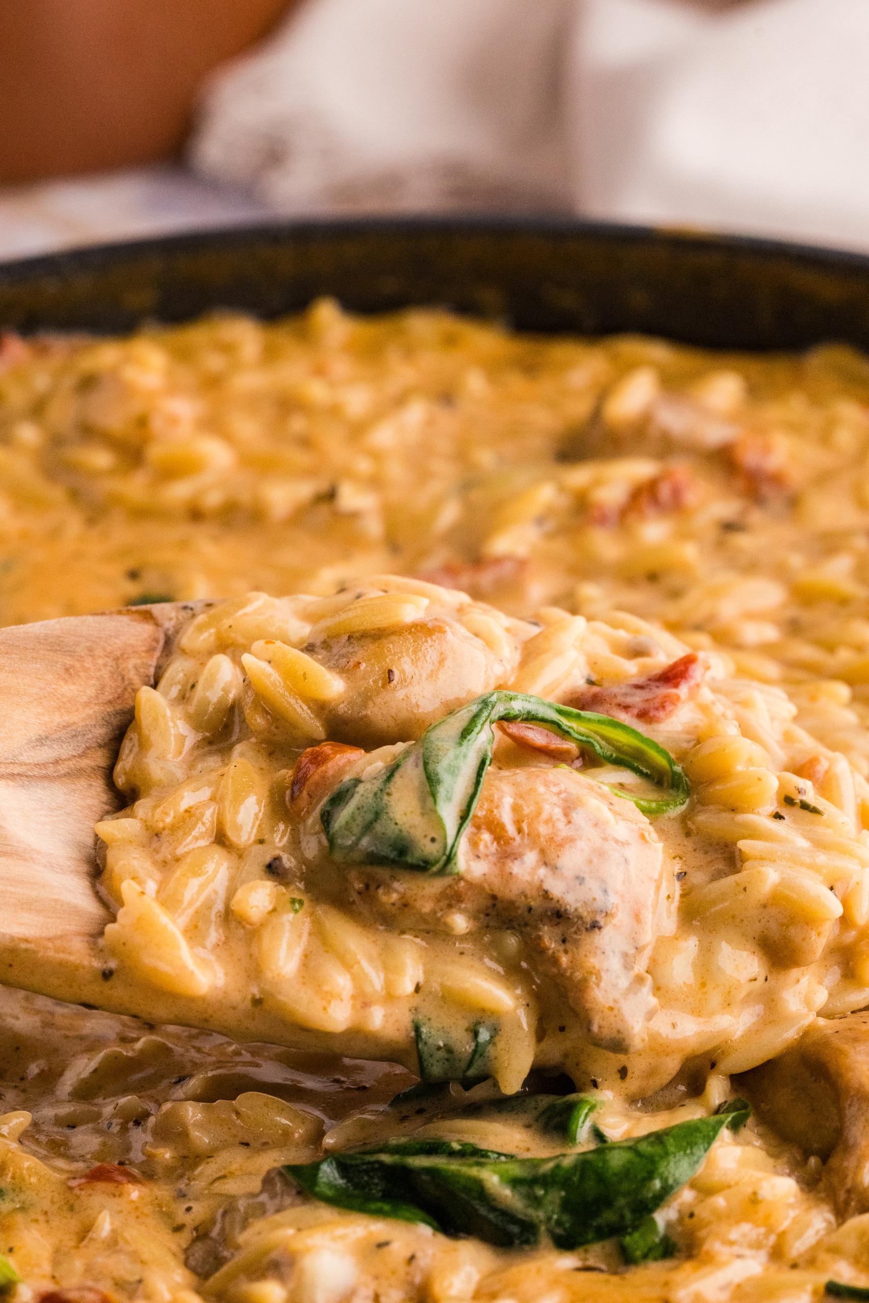 Marry Me Chicken Orzo