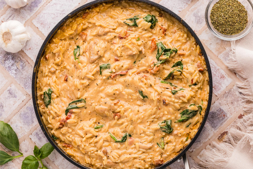 Marry Me Chicken Orzo