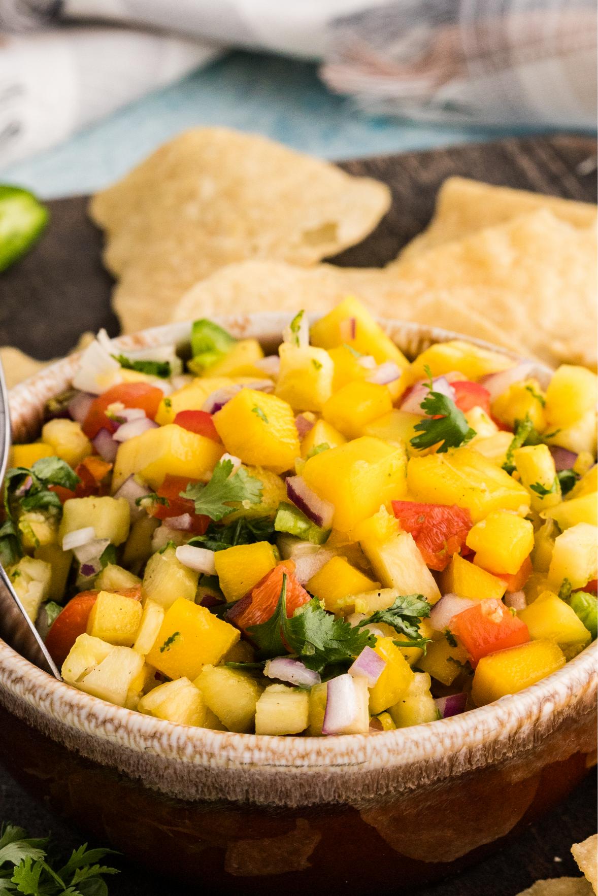 Mango Pineapple Salsa + Optional 16sec Reel