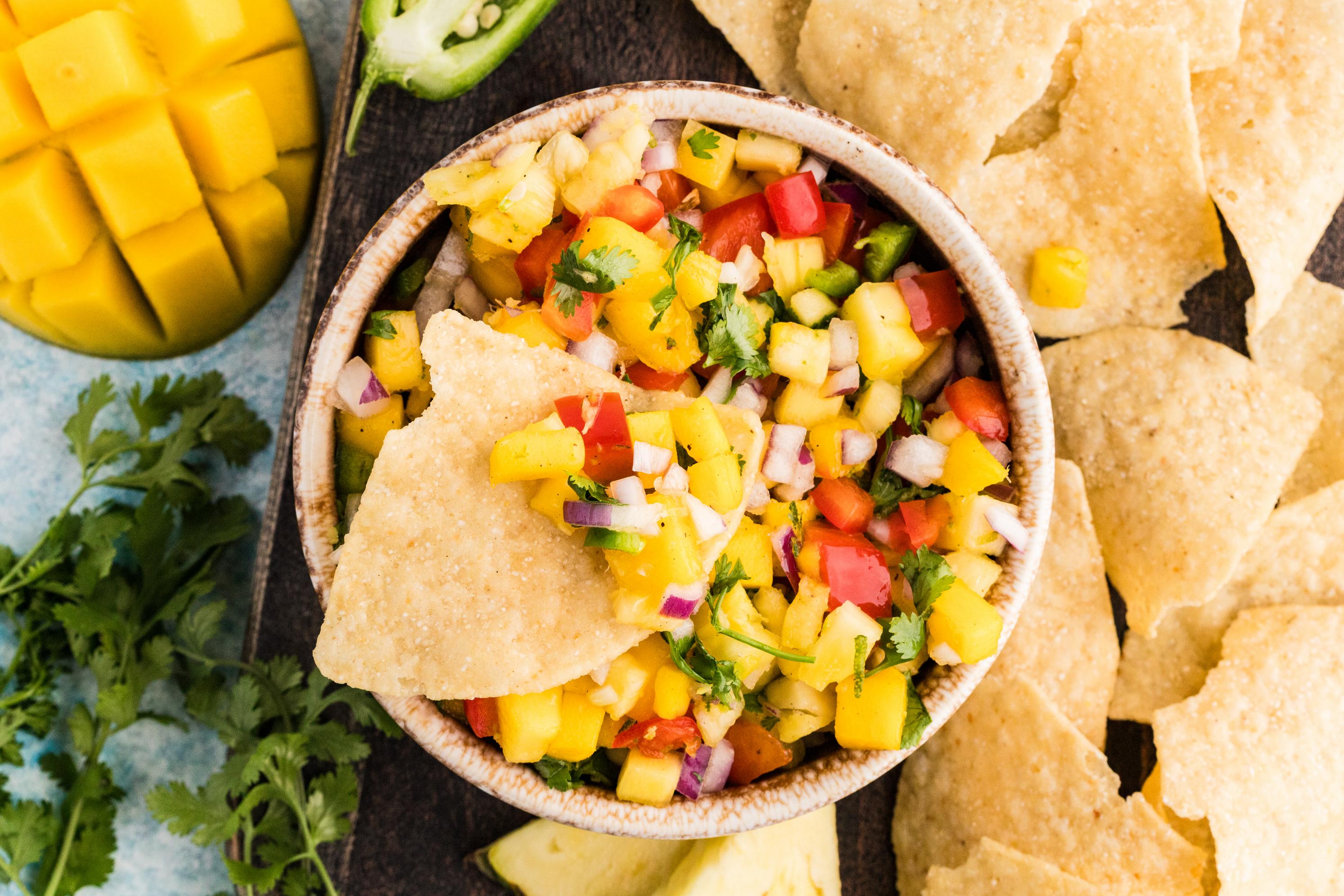 Mango Pineapple Salsa + Optional 16sec Reel