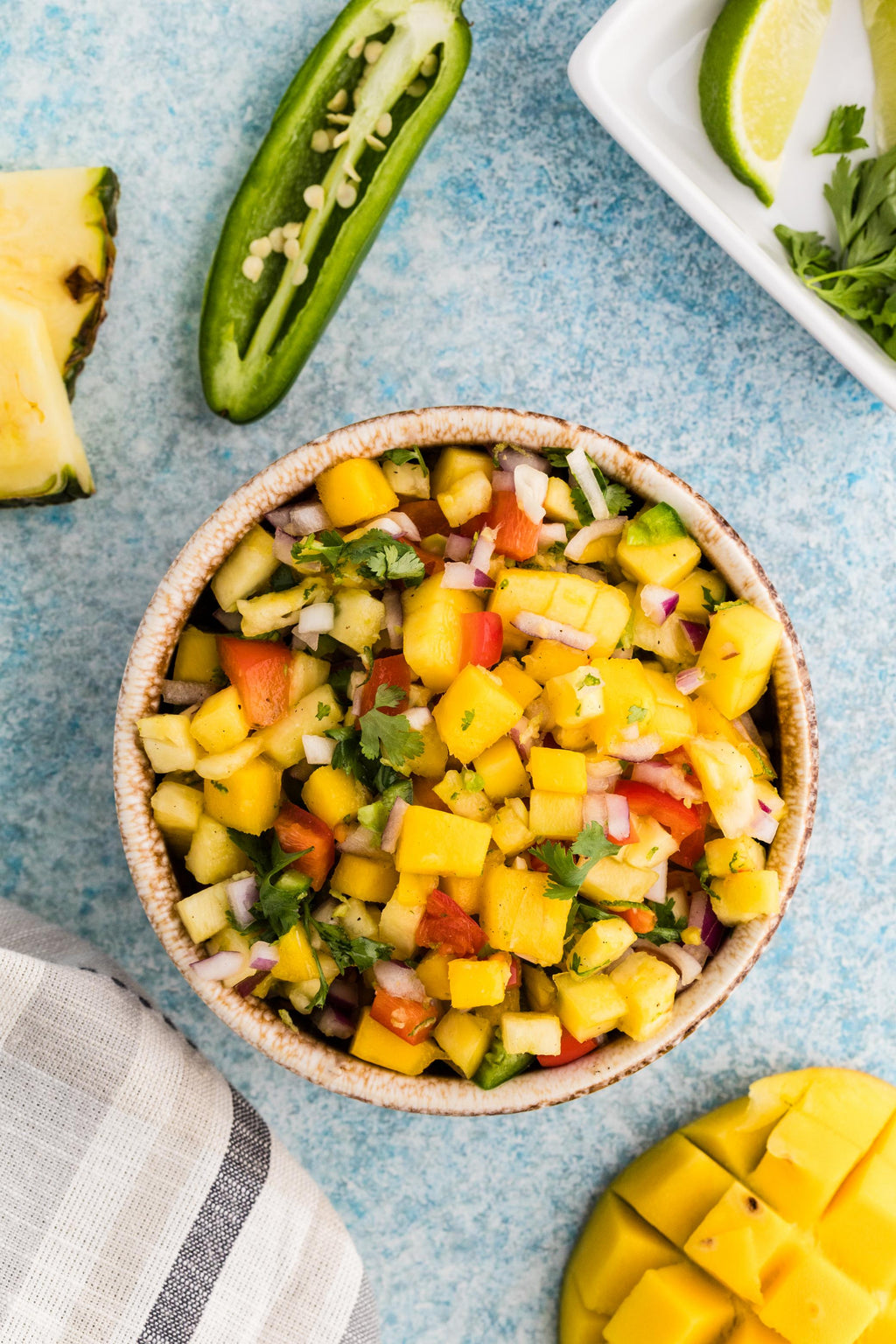 Mango Pineapple Salsa + Optional 16sec Reel