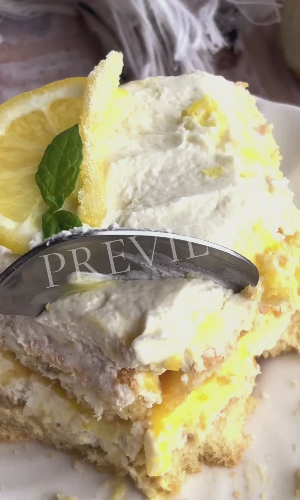 Lemon Ginger Tiramisu